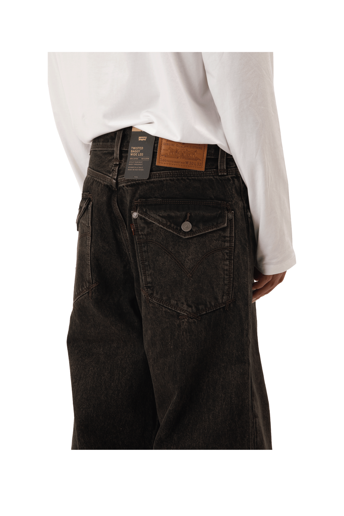 Twisted Baggy Wide Leg