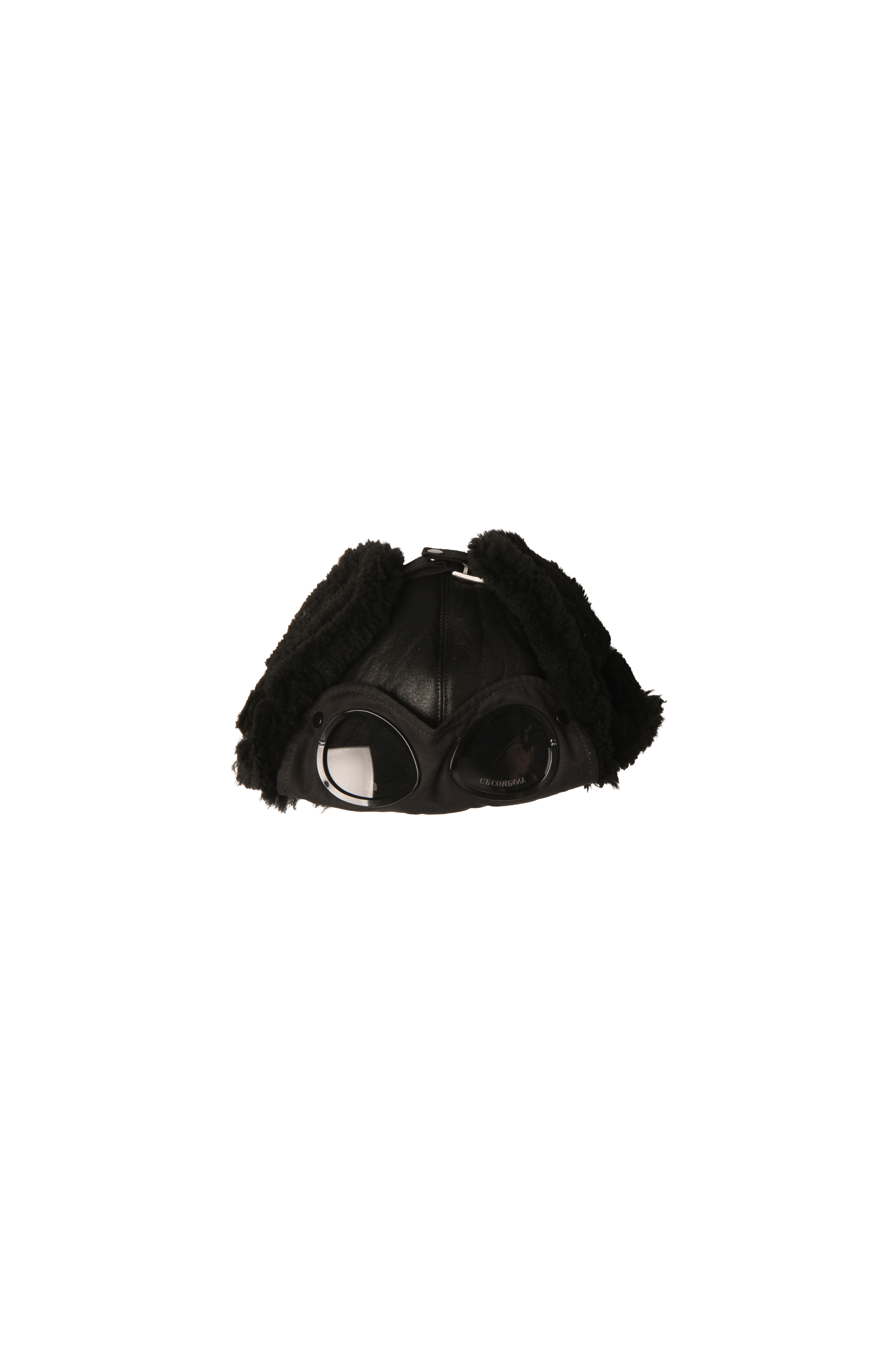 Shearling Goggle Hat x One Block Down