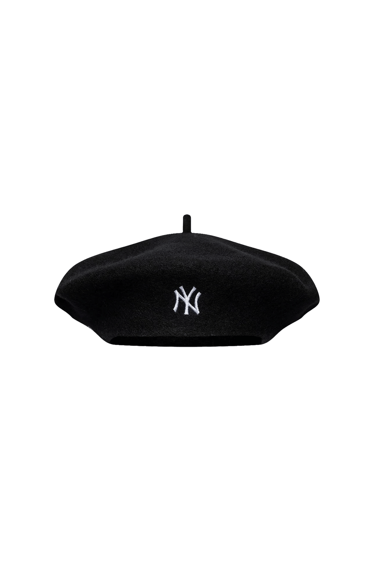 W Wool Script Beret