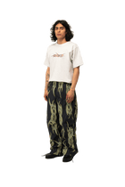 Tribal Allover Print Nylon Pants.