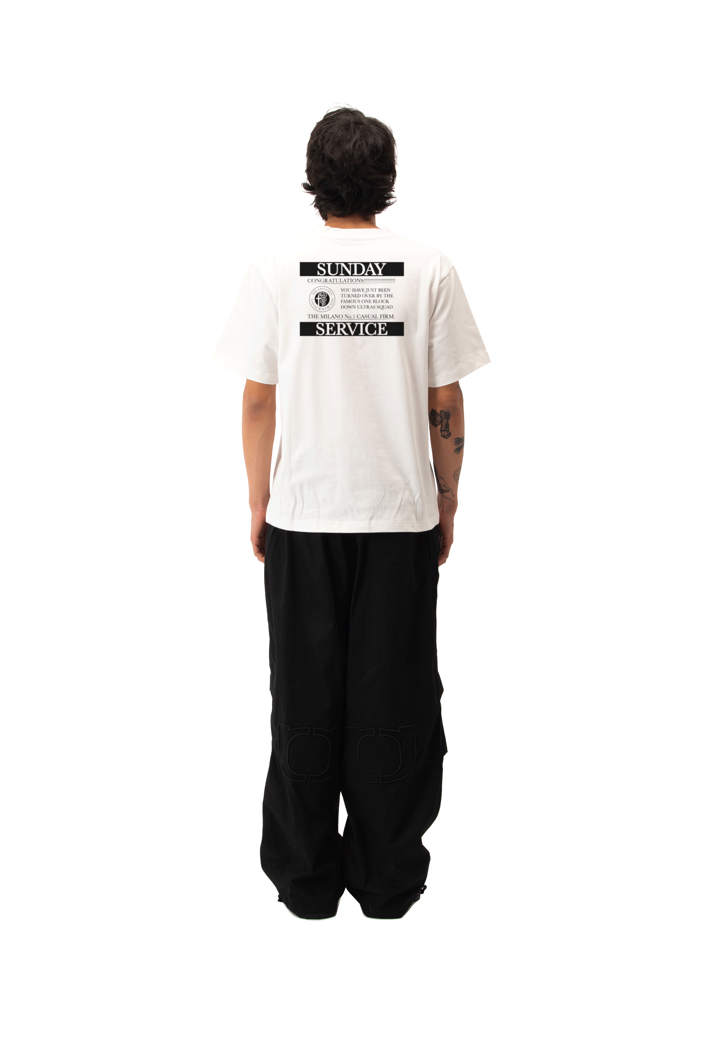 Business Card Boxy Tee