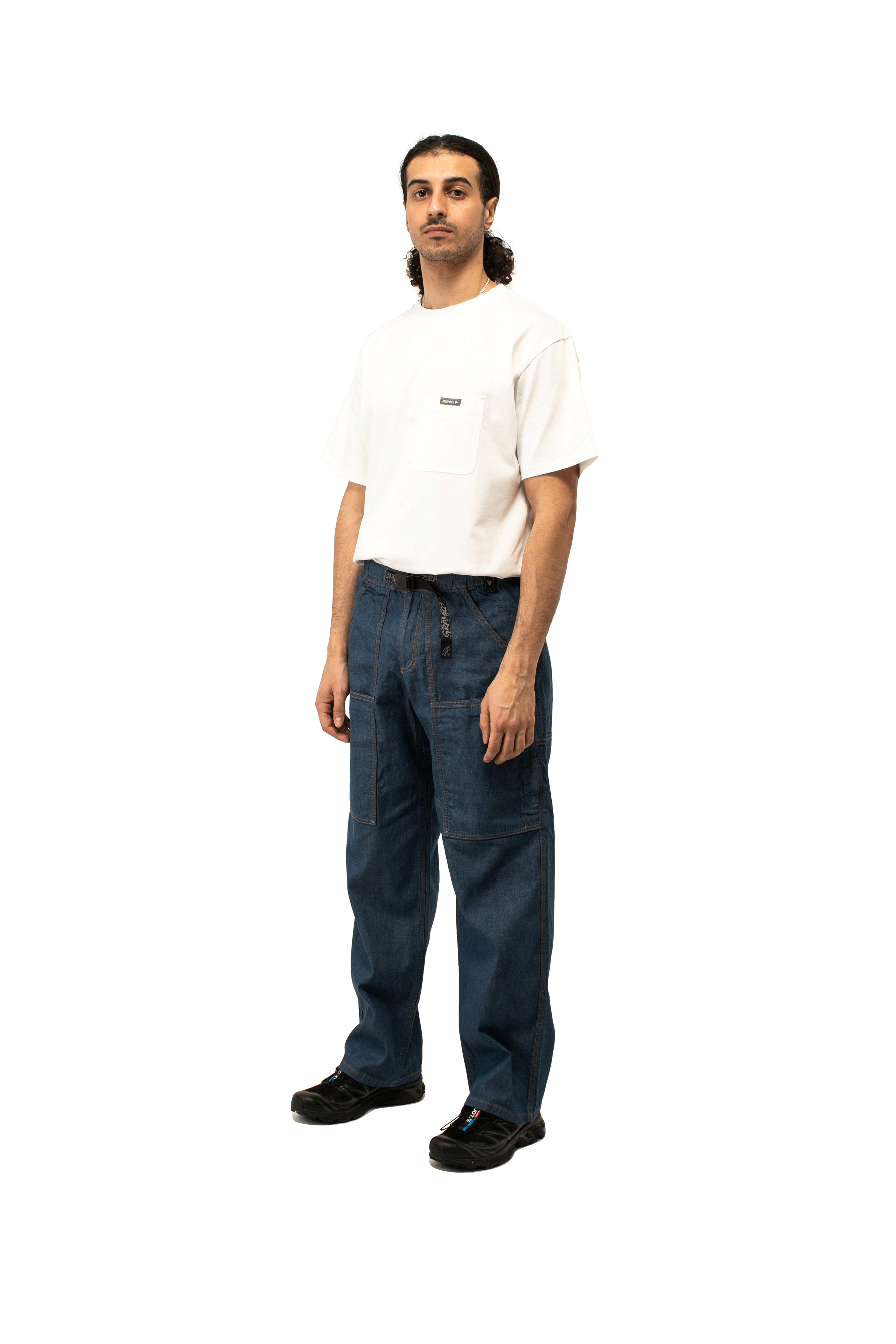 Denim Baggy Pant x And Wander – One Block Down