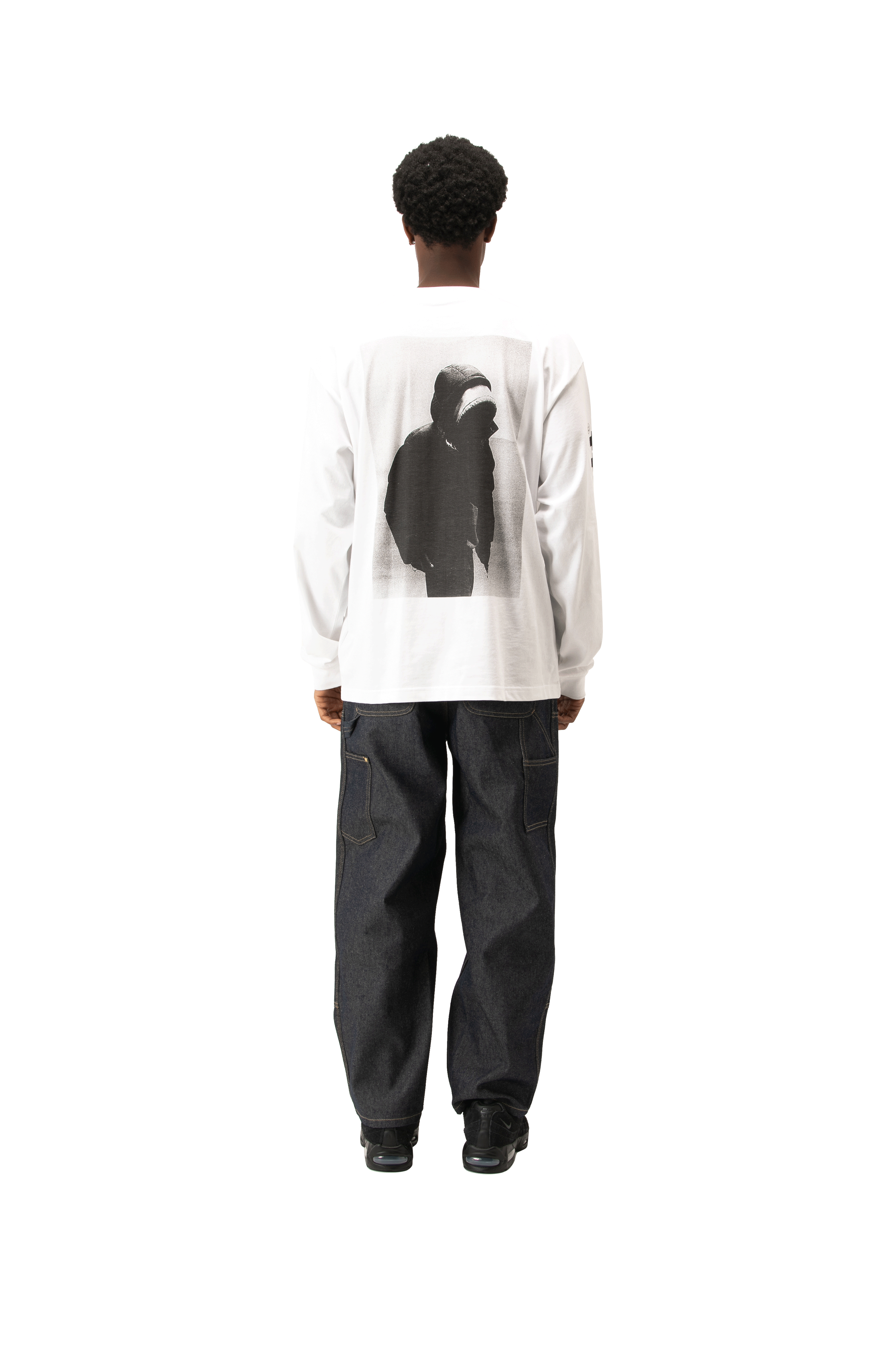 Longlseeve Archive Script T-Shirt