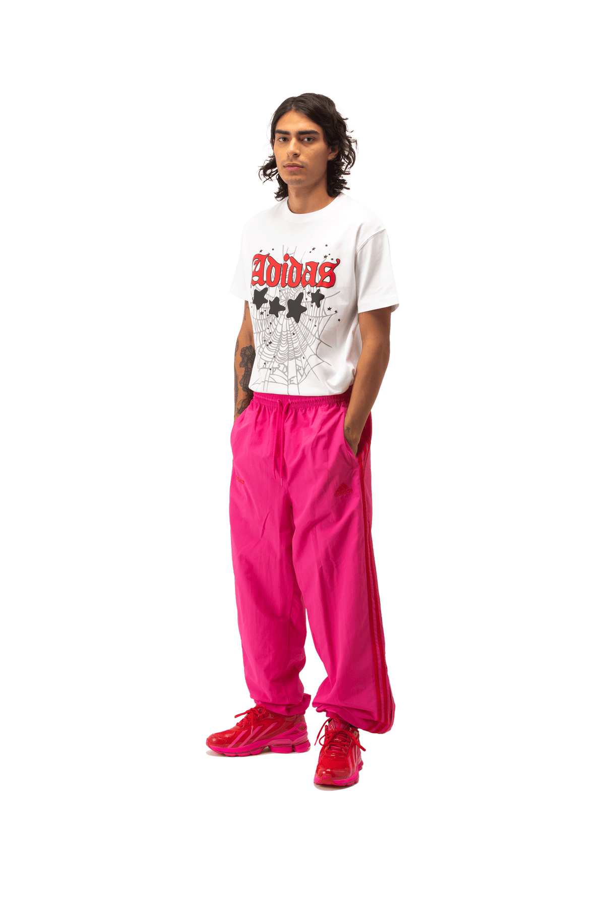 Nylon Track Pant x Sp5der