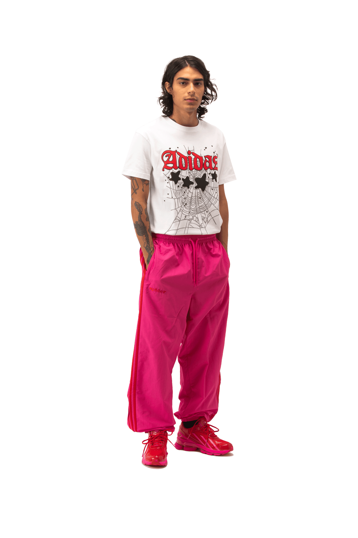 Nylon Track Pant x Sp5der