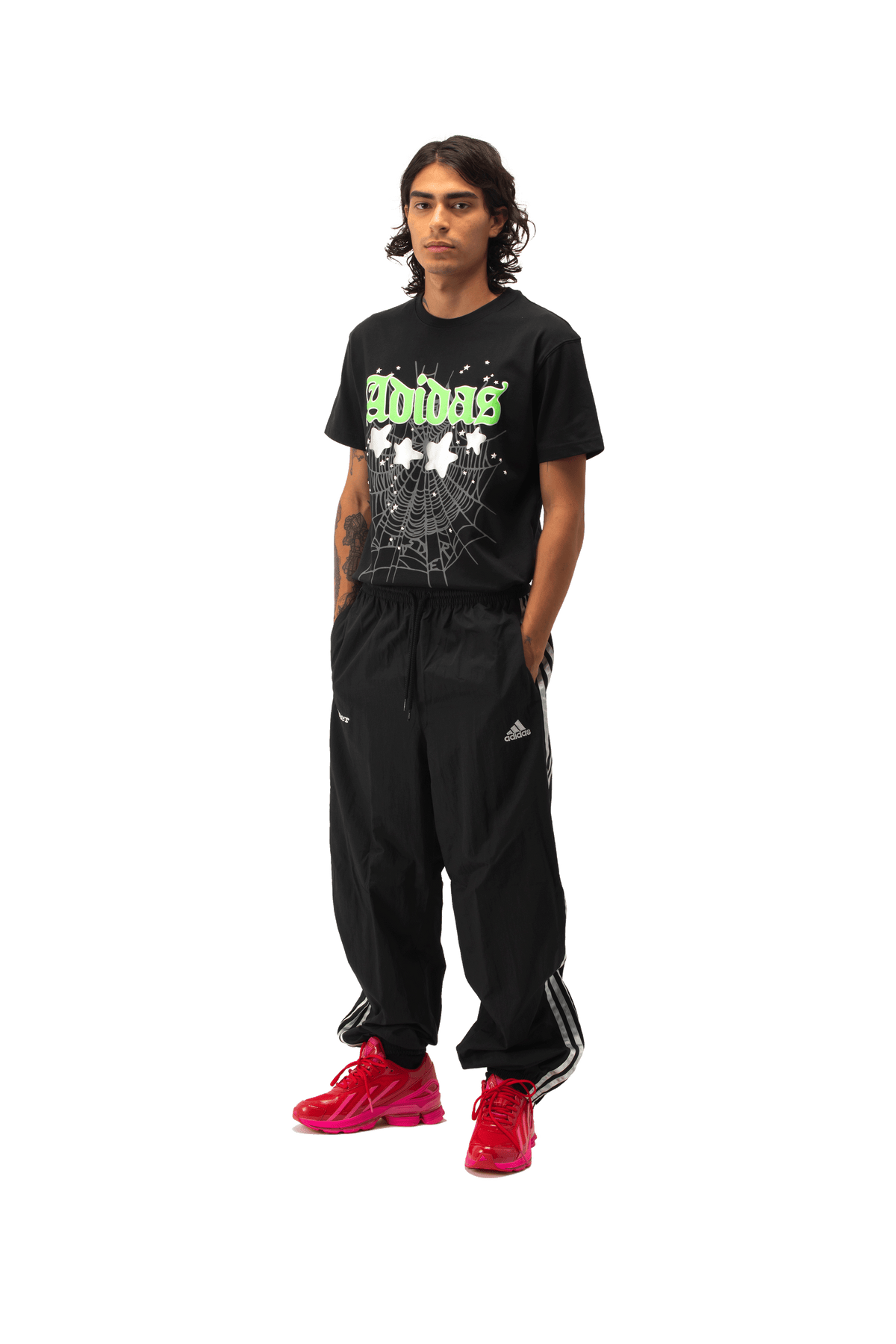 Nylon Track Pant x Sp5der