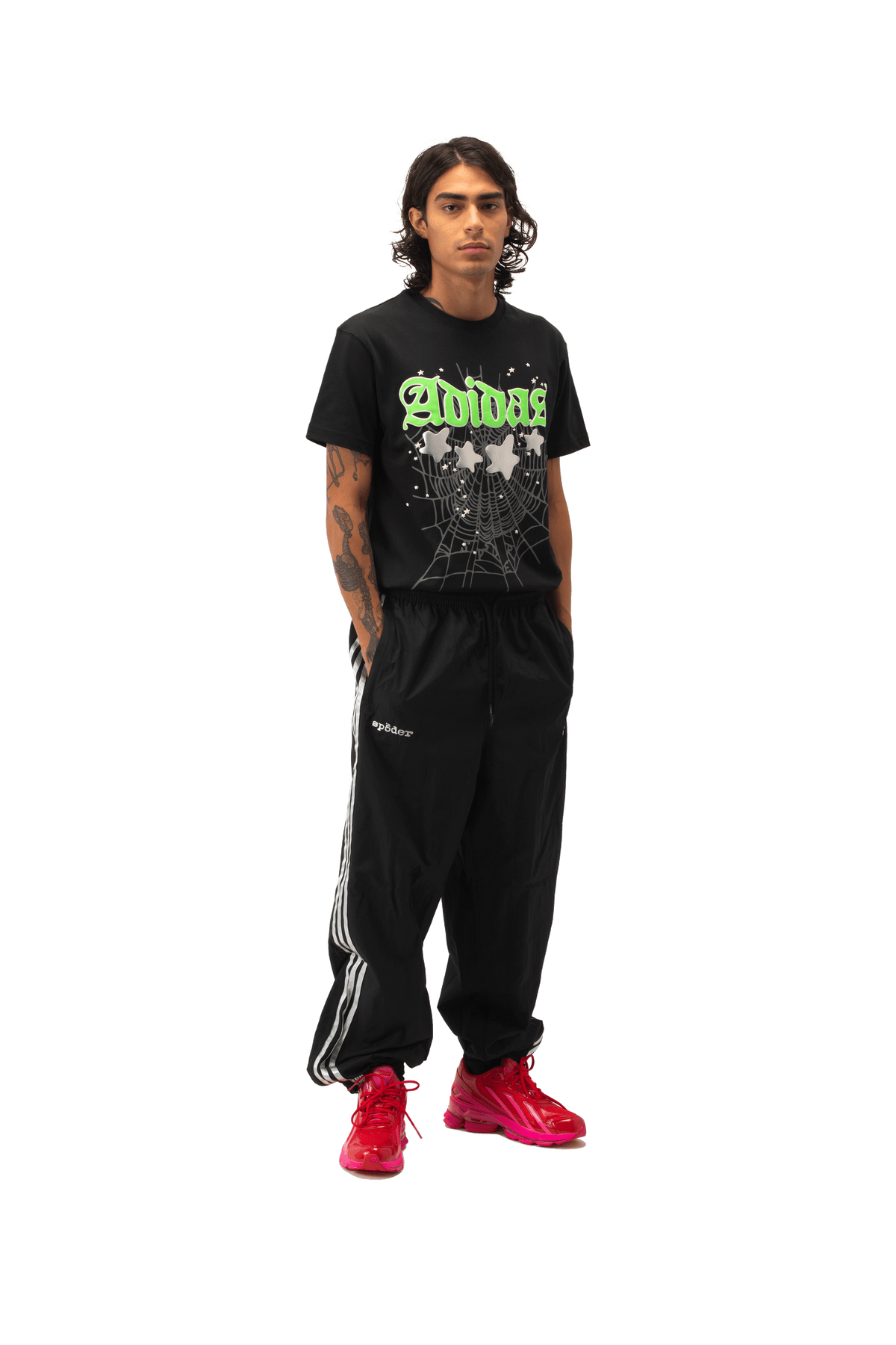 Nylon Track Pant x Sp5der