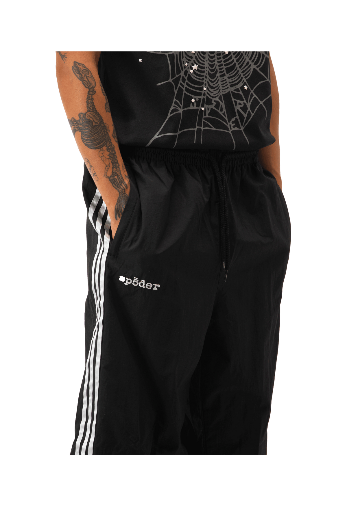 Nylon Track Pant x Sp5der