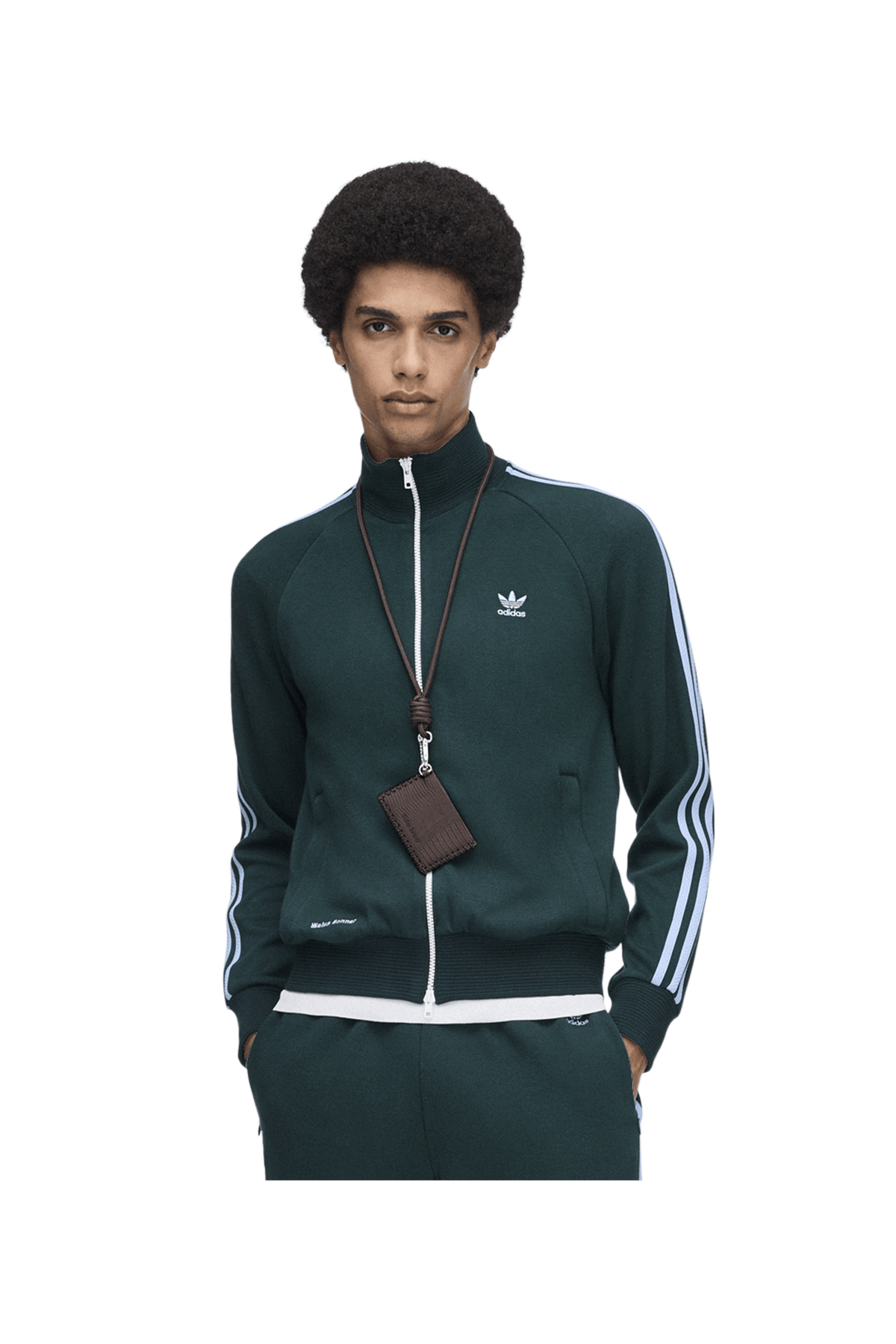 Portafoglio con lanyard x Wales Bonner