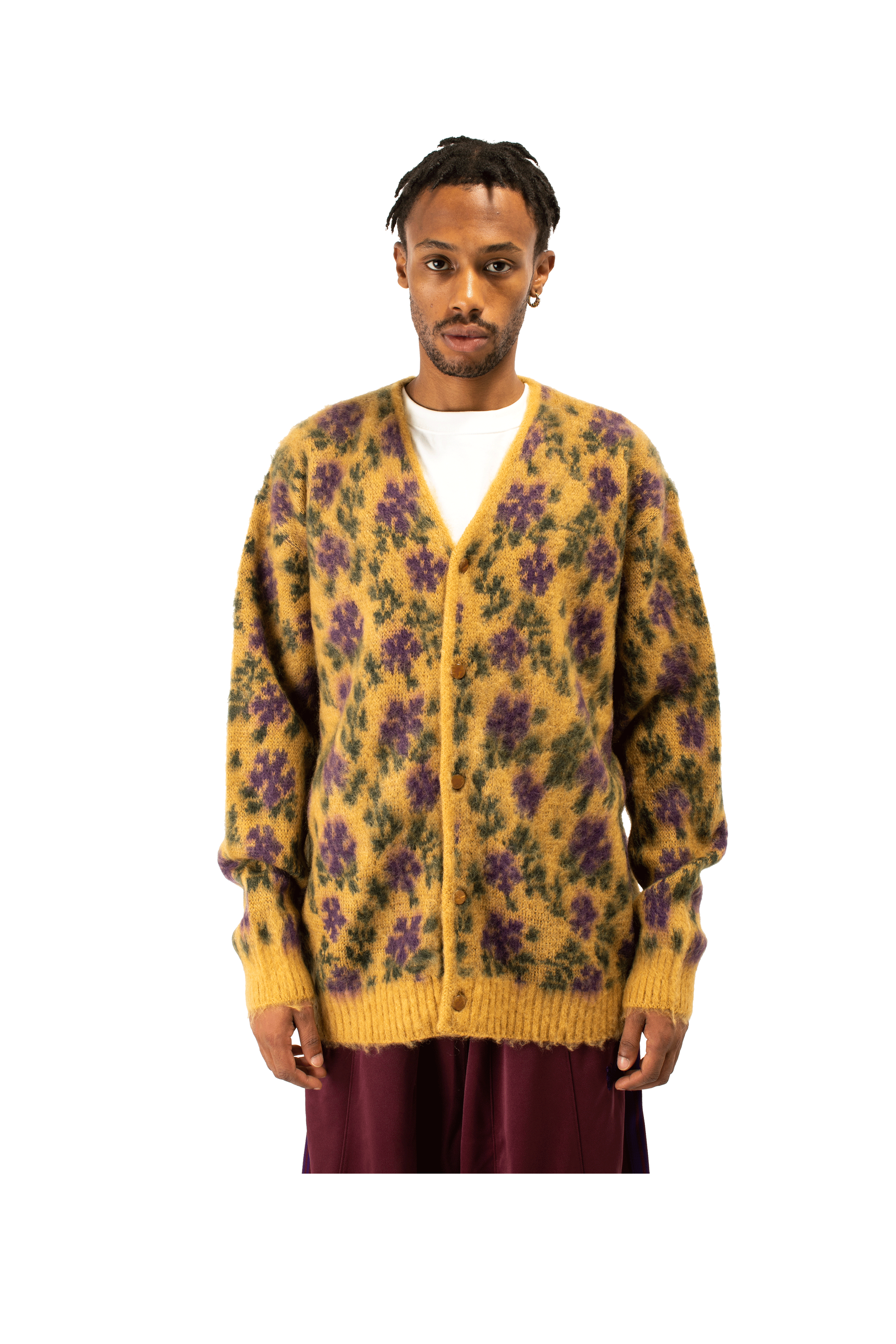 Flower Mohair Cardigan