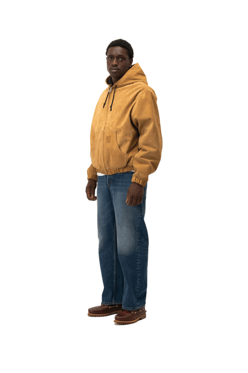 Active Suede Leather Jacket