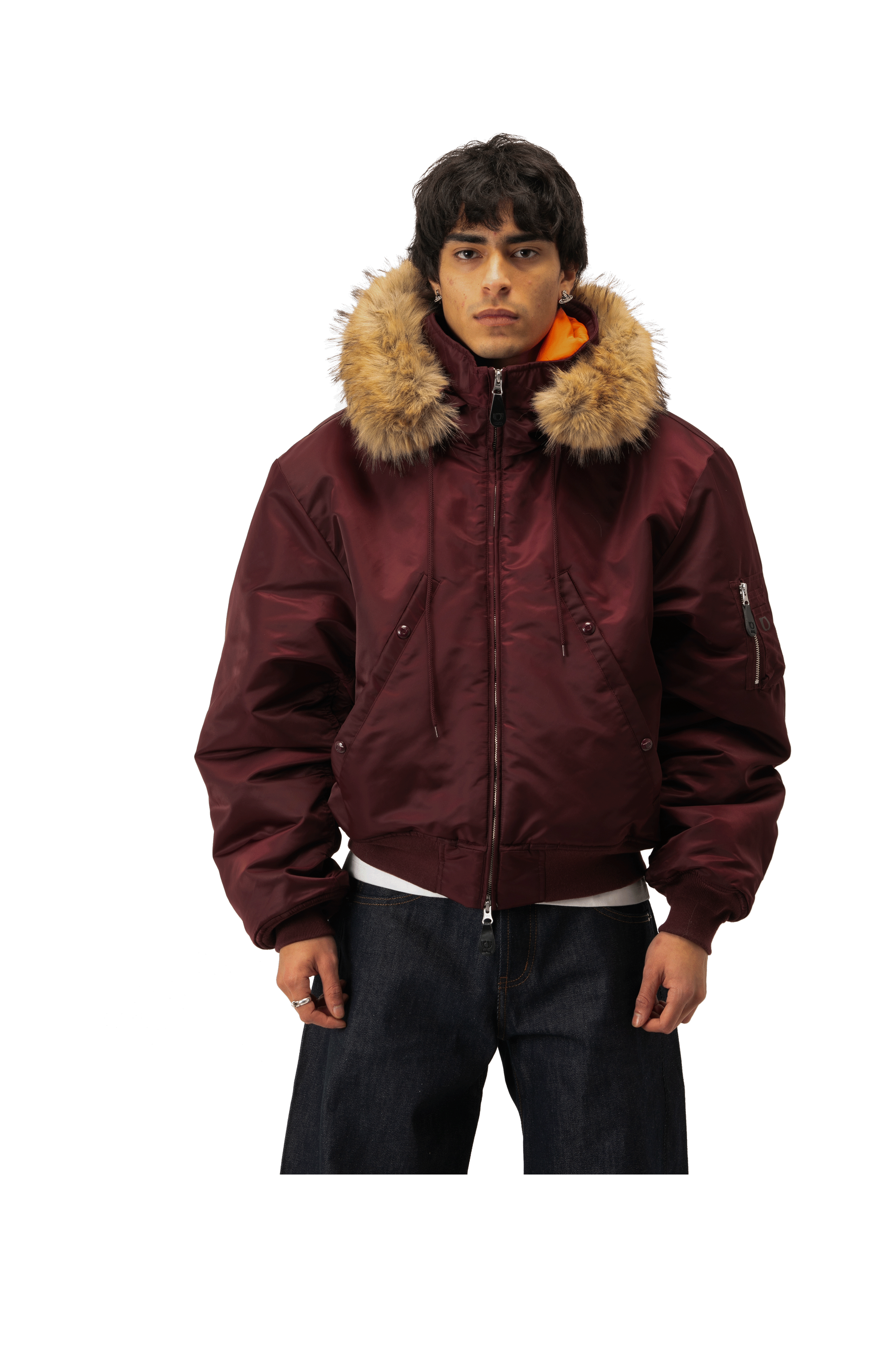 Bomber With Hood