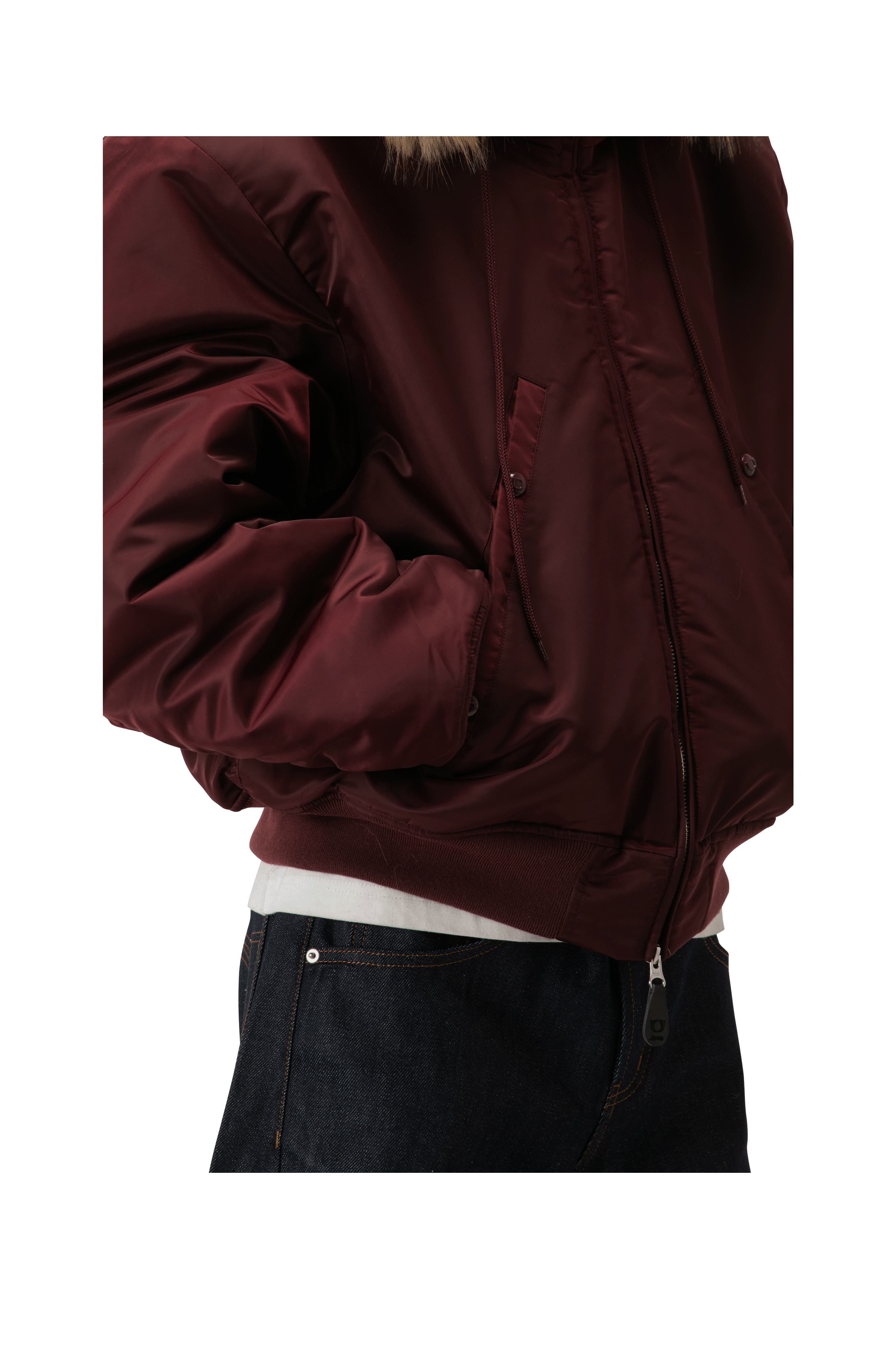 Bomber With Hood