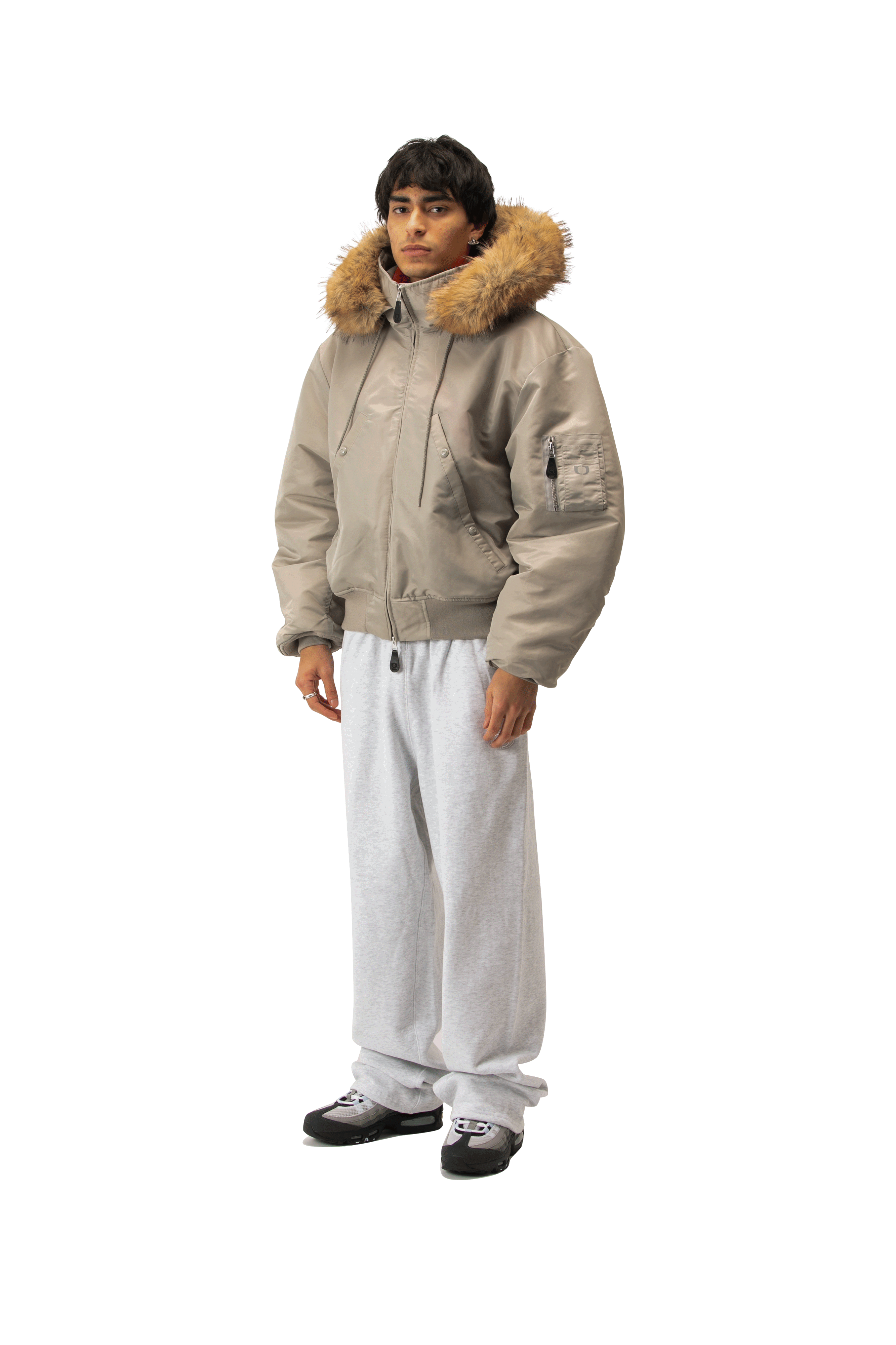 Bomber With Hood
