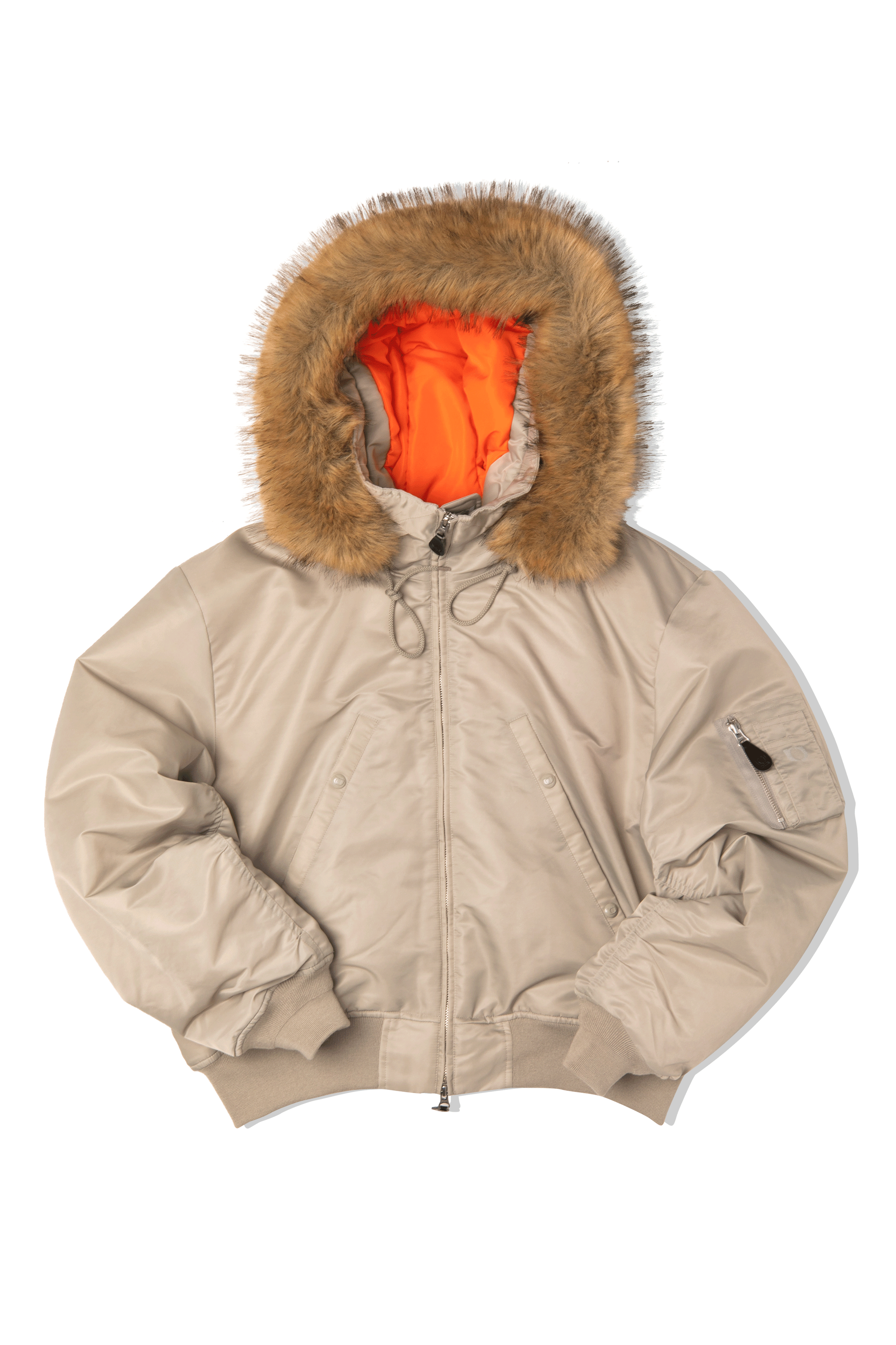Bomber With Hood