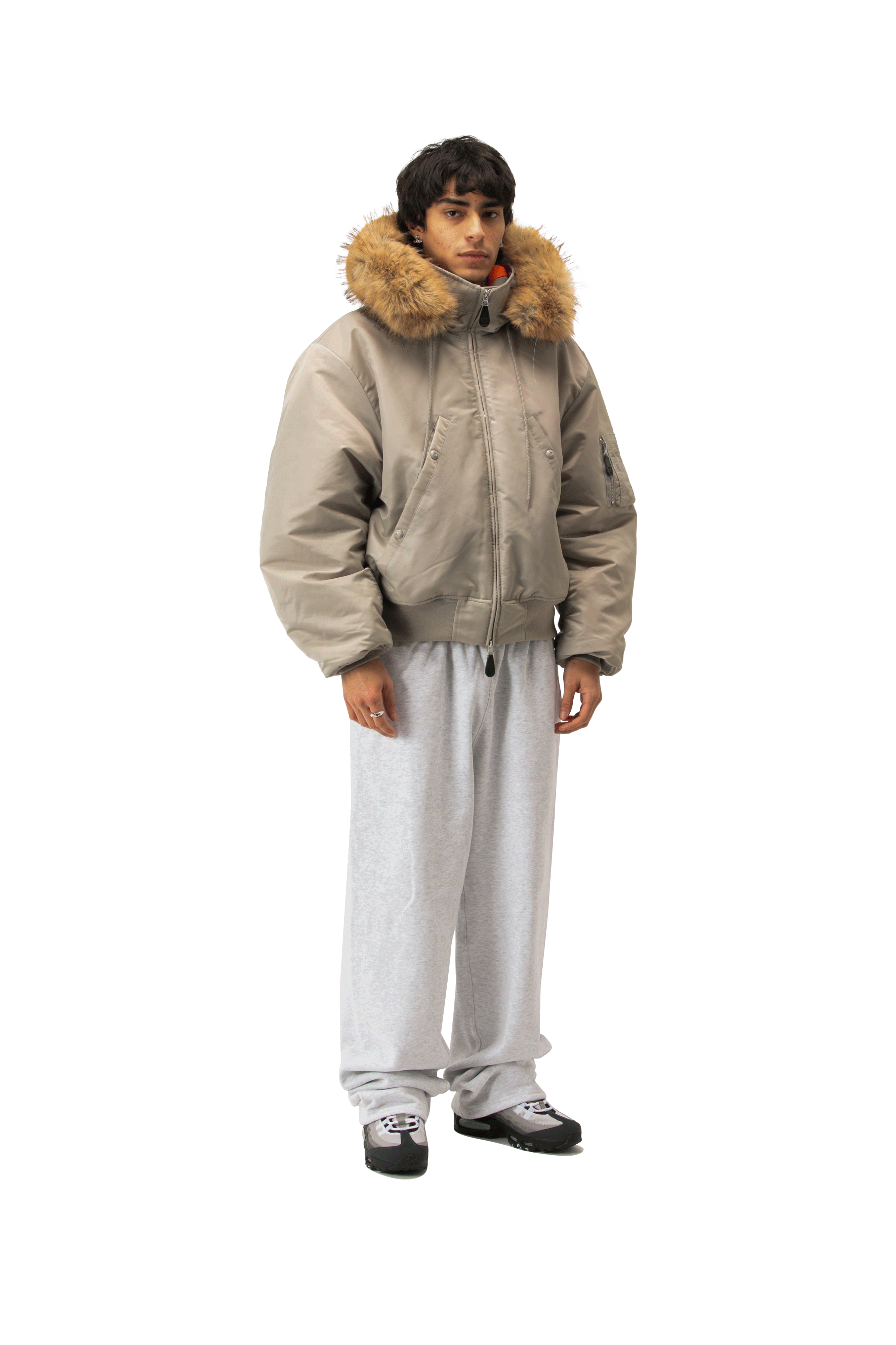 Bomber With Hood