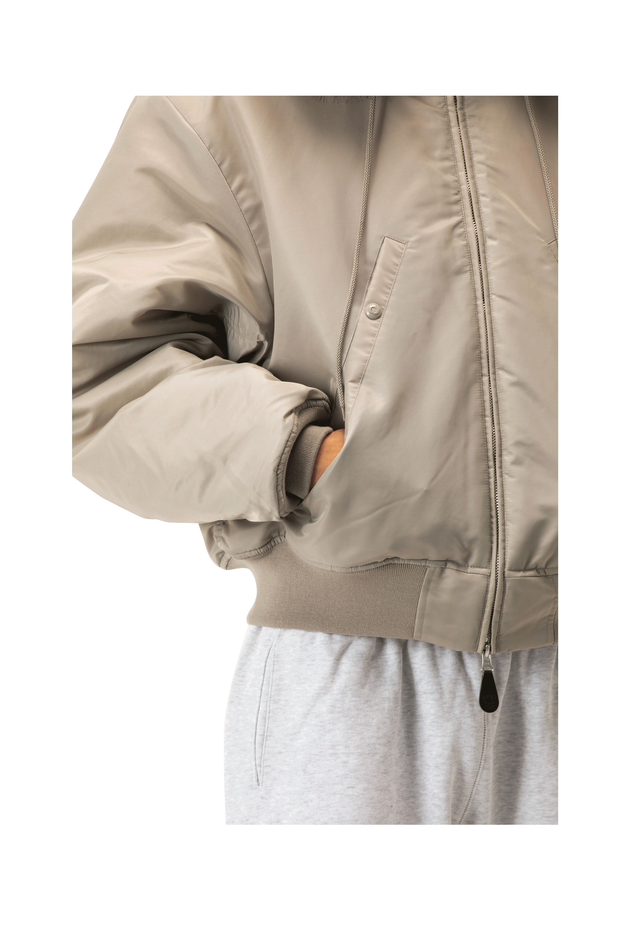 Bomber With Hood