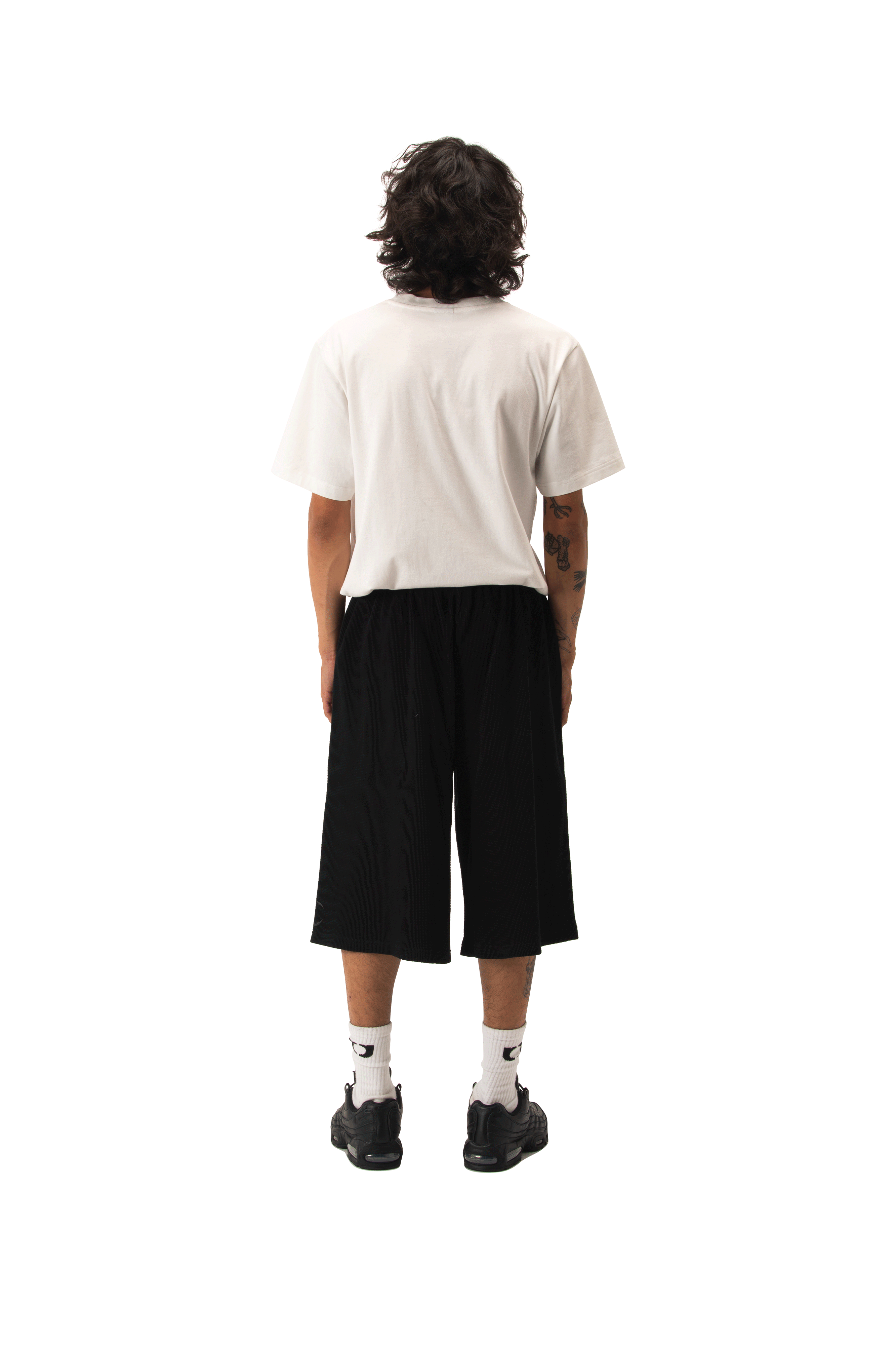 Cropped Waffle Pant
