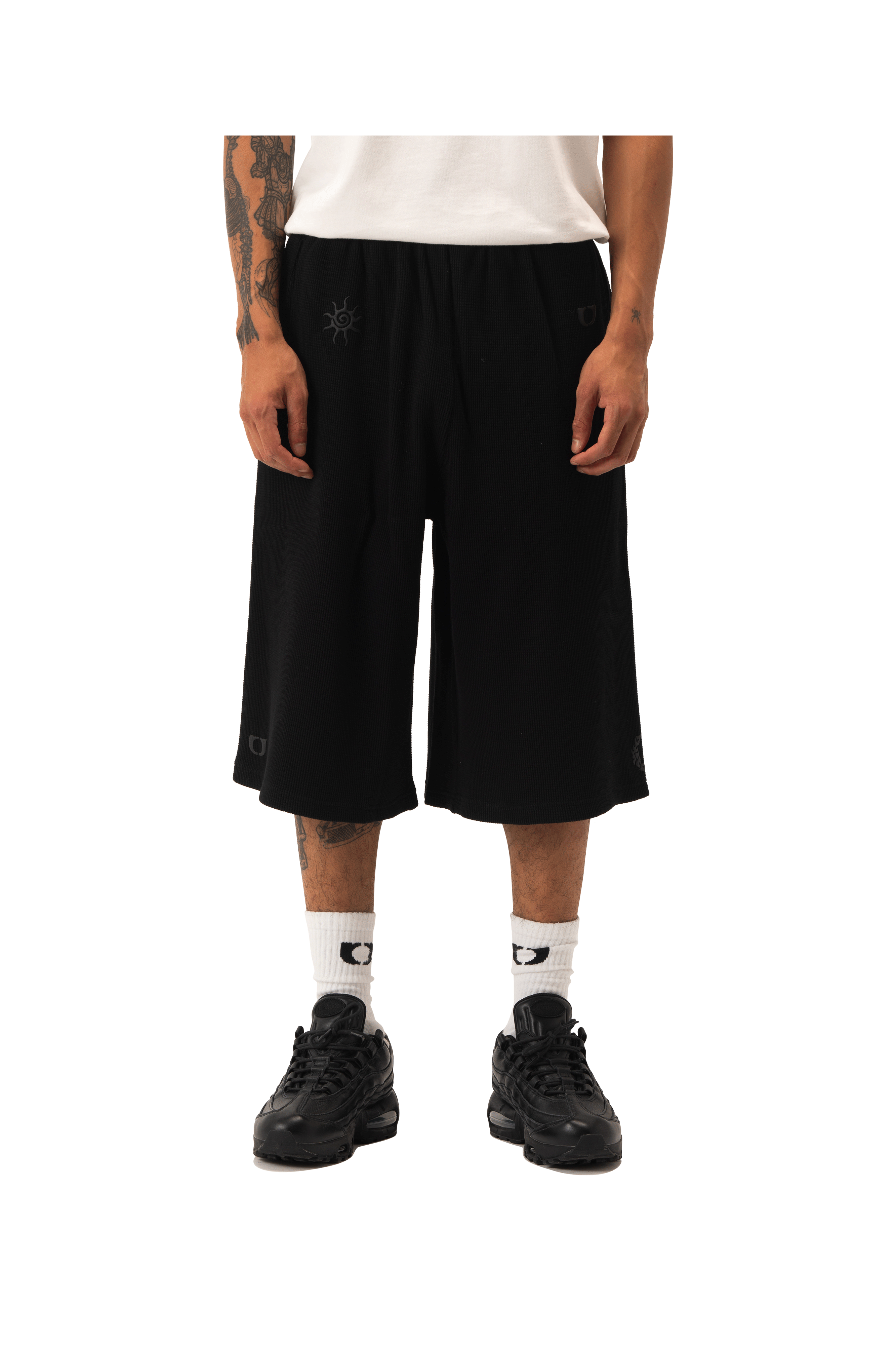 Cropped Waffle Pant