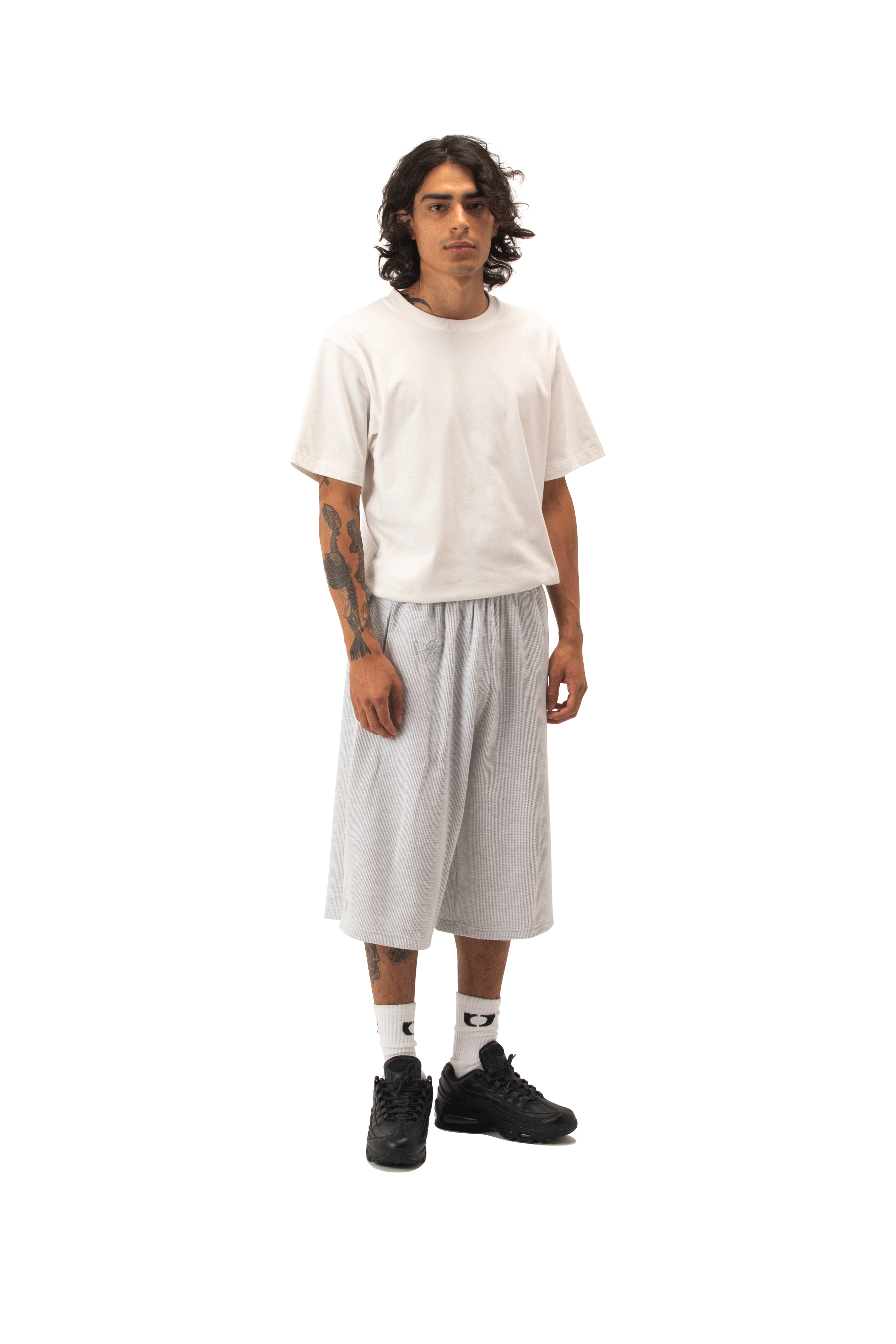 Cropped Waffle Pant