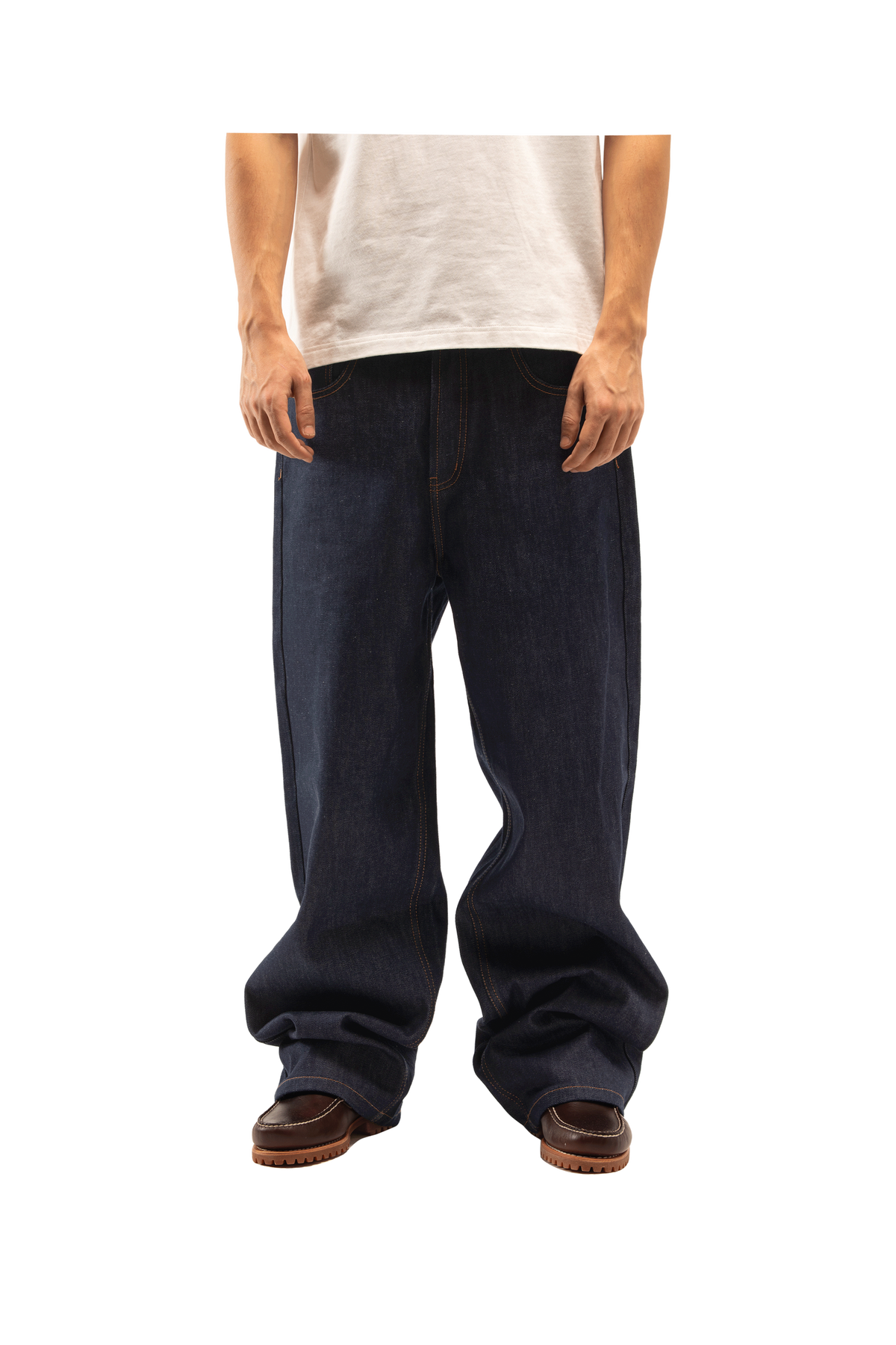 Baggy Raw Denim Pant