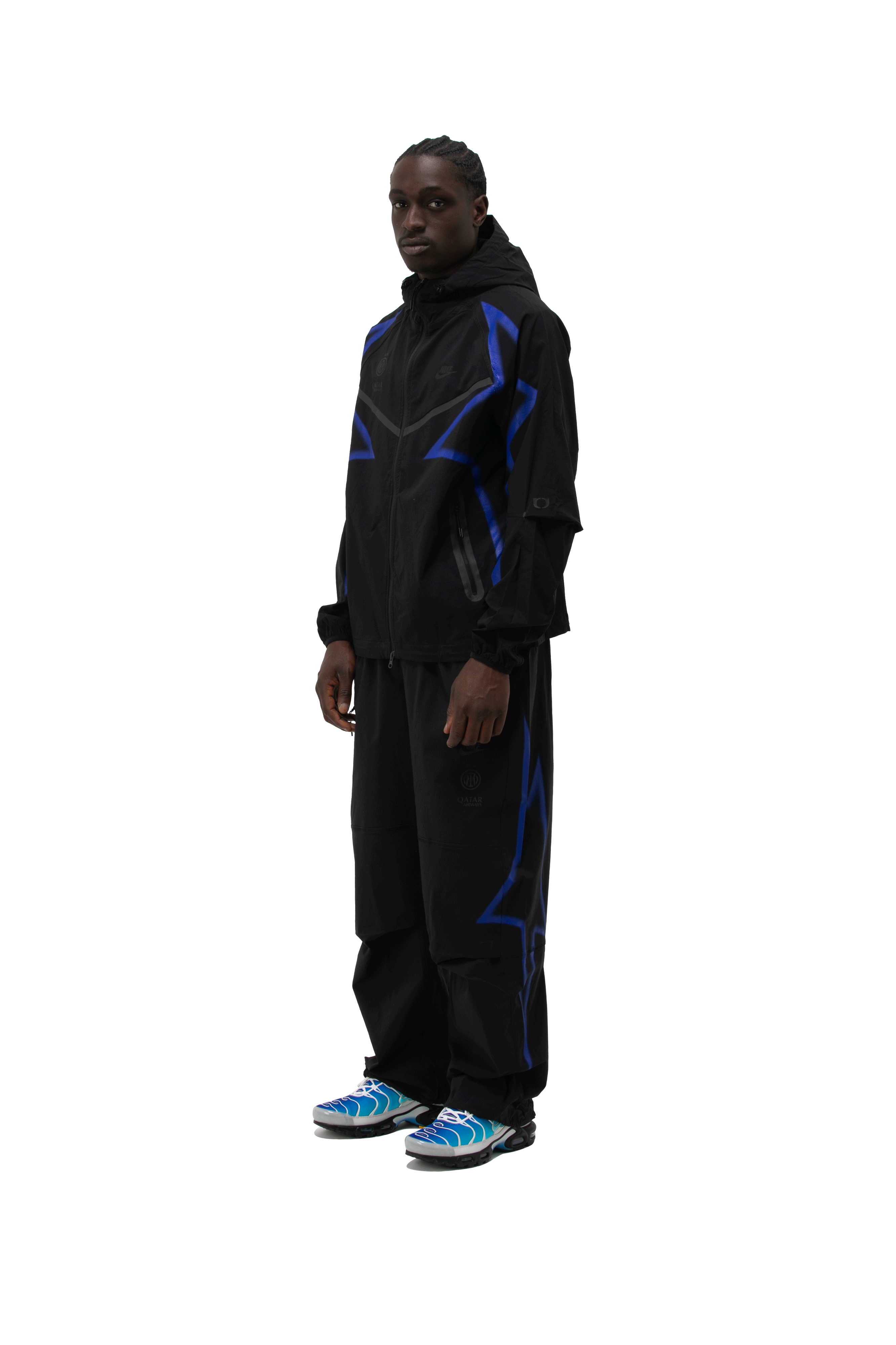 One Block Down Pantaloni Tech Woven Suit x Inter
