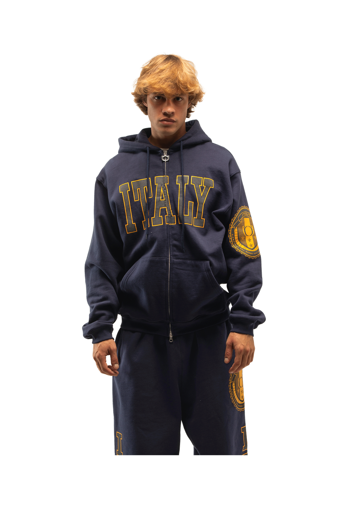 Italy Zip-Up Hoodie