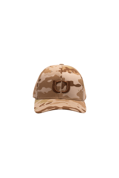 Embroidered Camo Cap