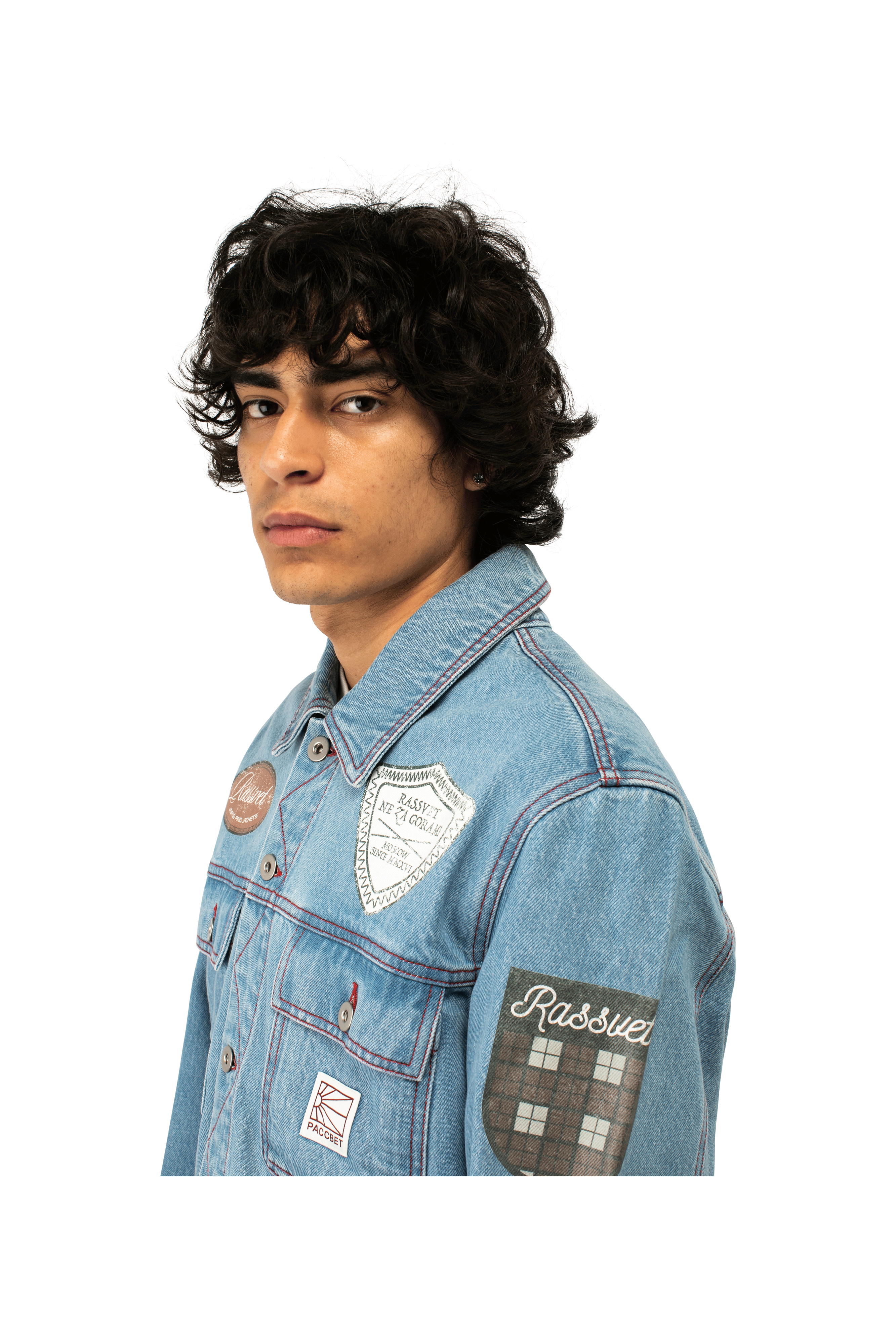 Varsity Denim Jacket