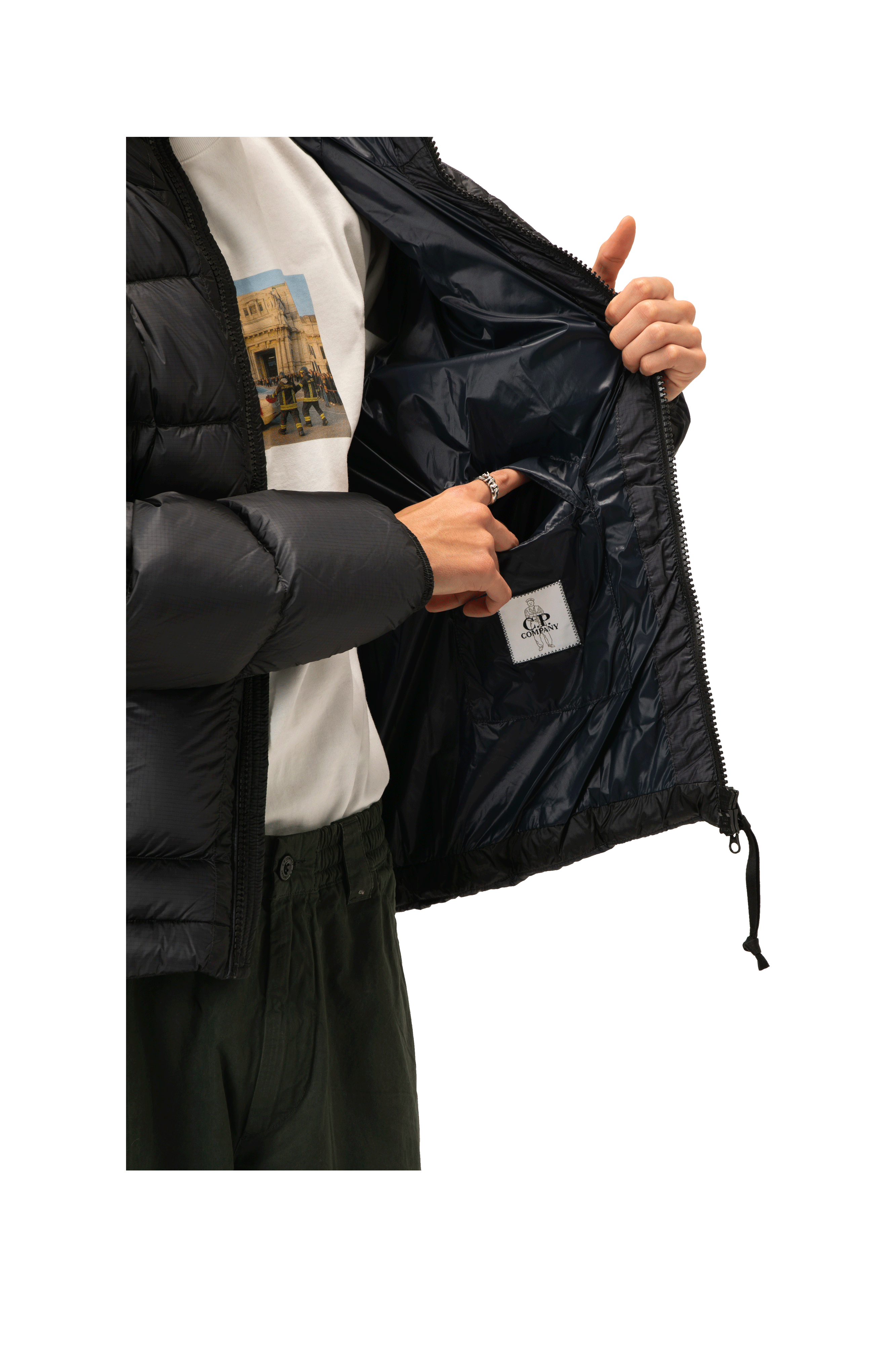 D.D. Shell Hooded Down Jacket