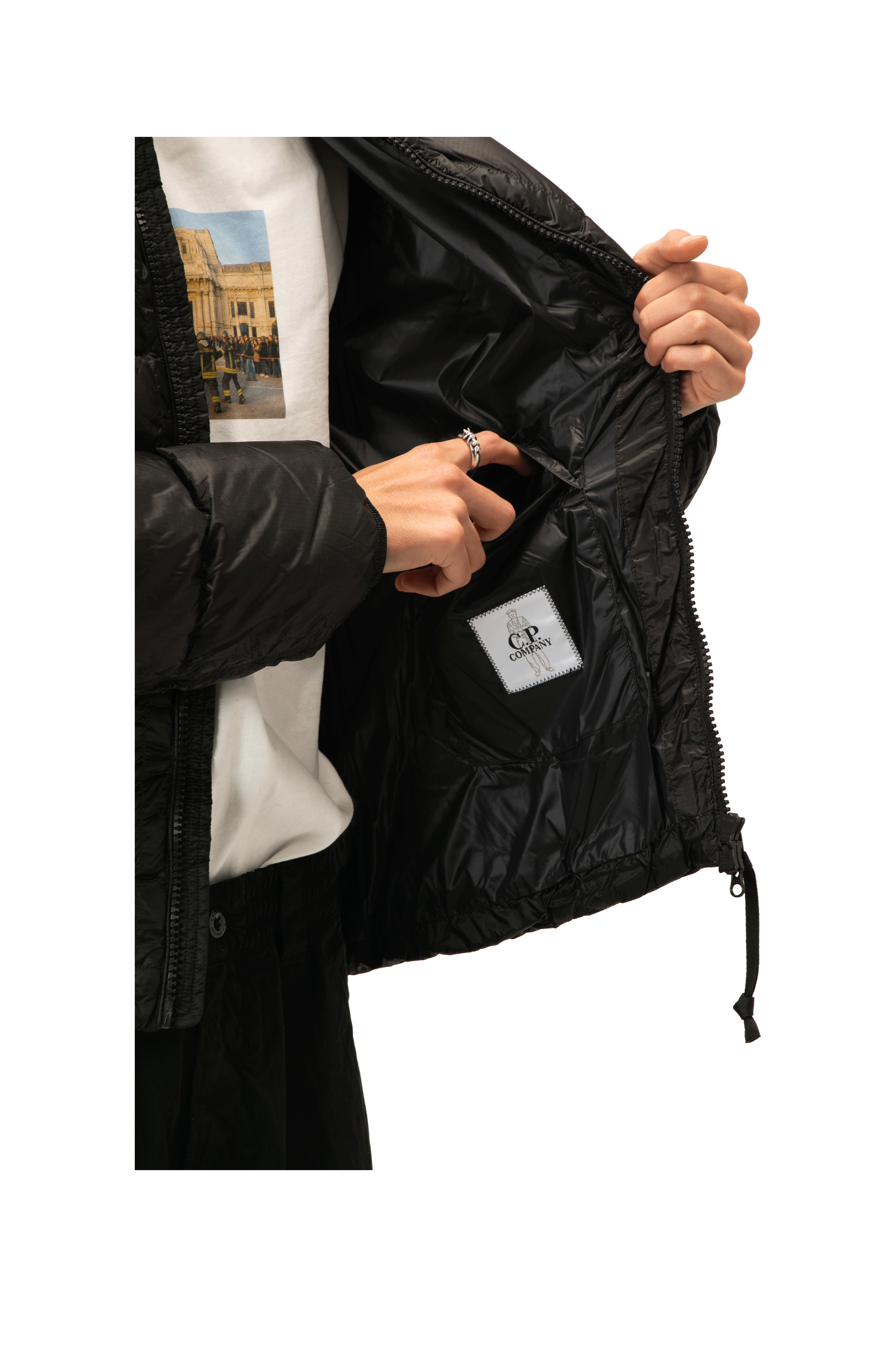 D.D. Shell Hooded Down Jacket