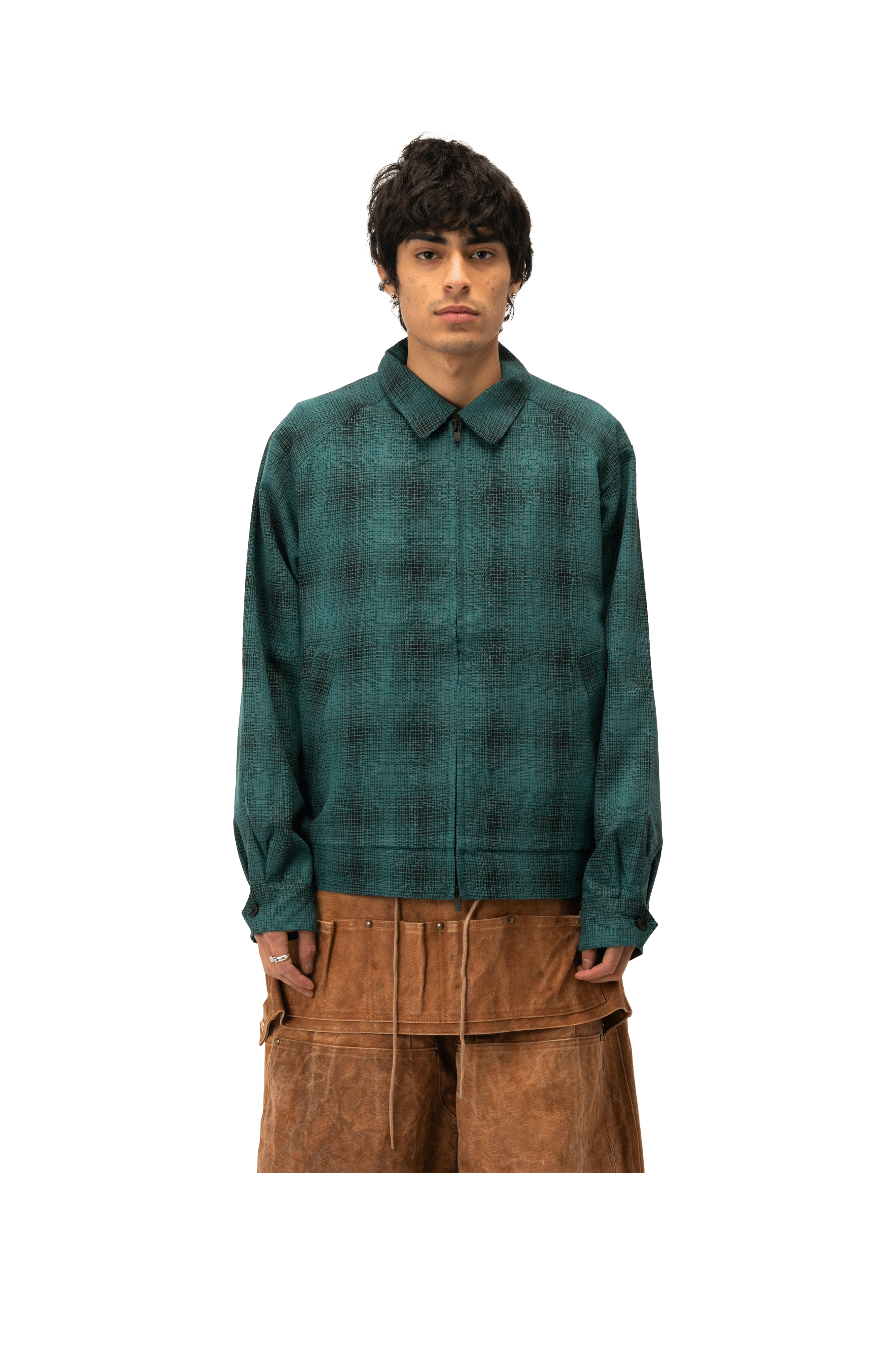 Sport Jacket - Wool Shadfow Plaid