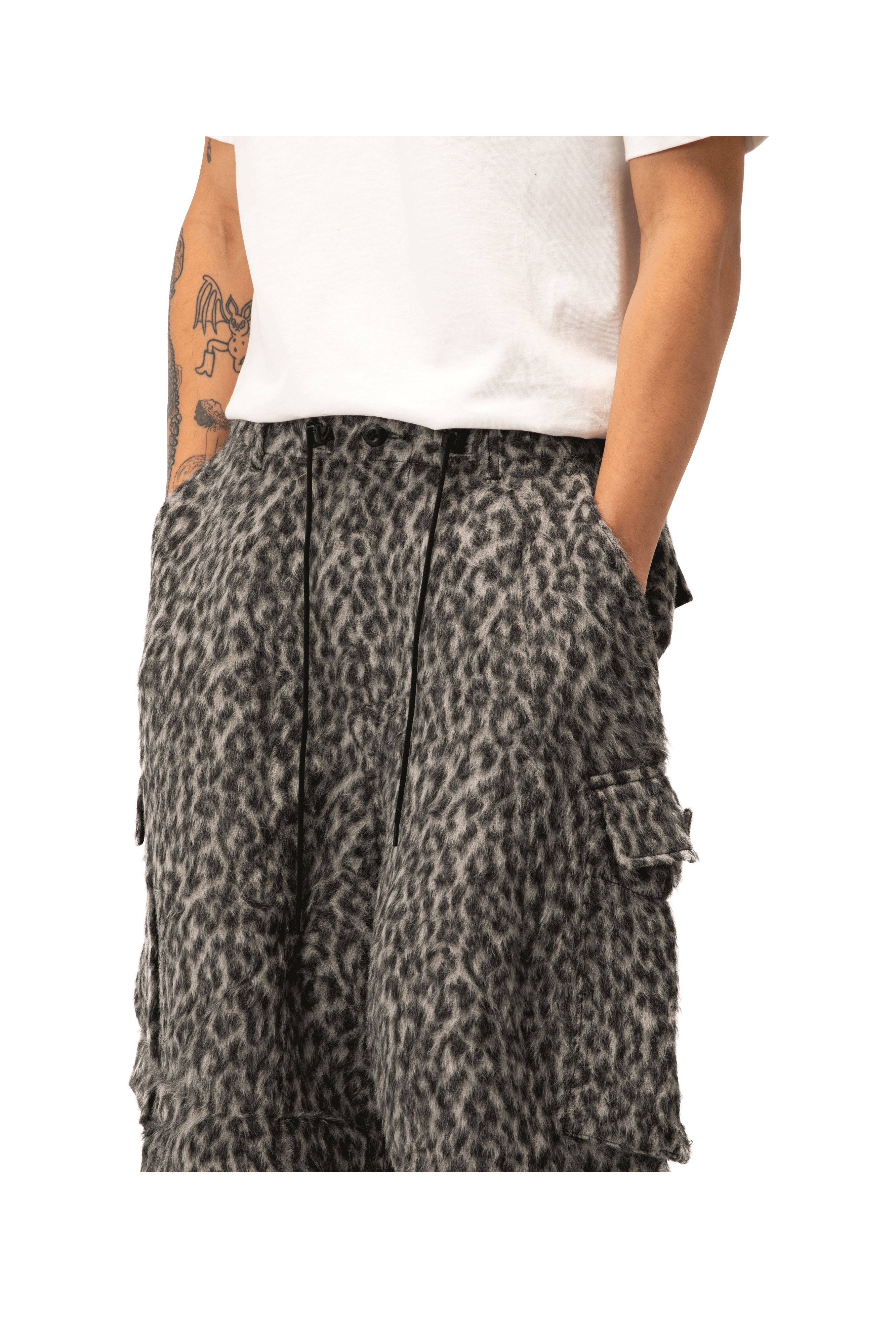 Cropped H.D. BDU Pant - Alpaca Shaggy