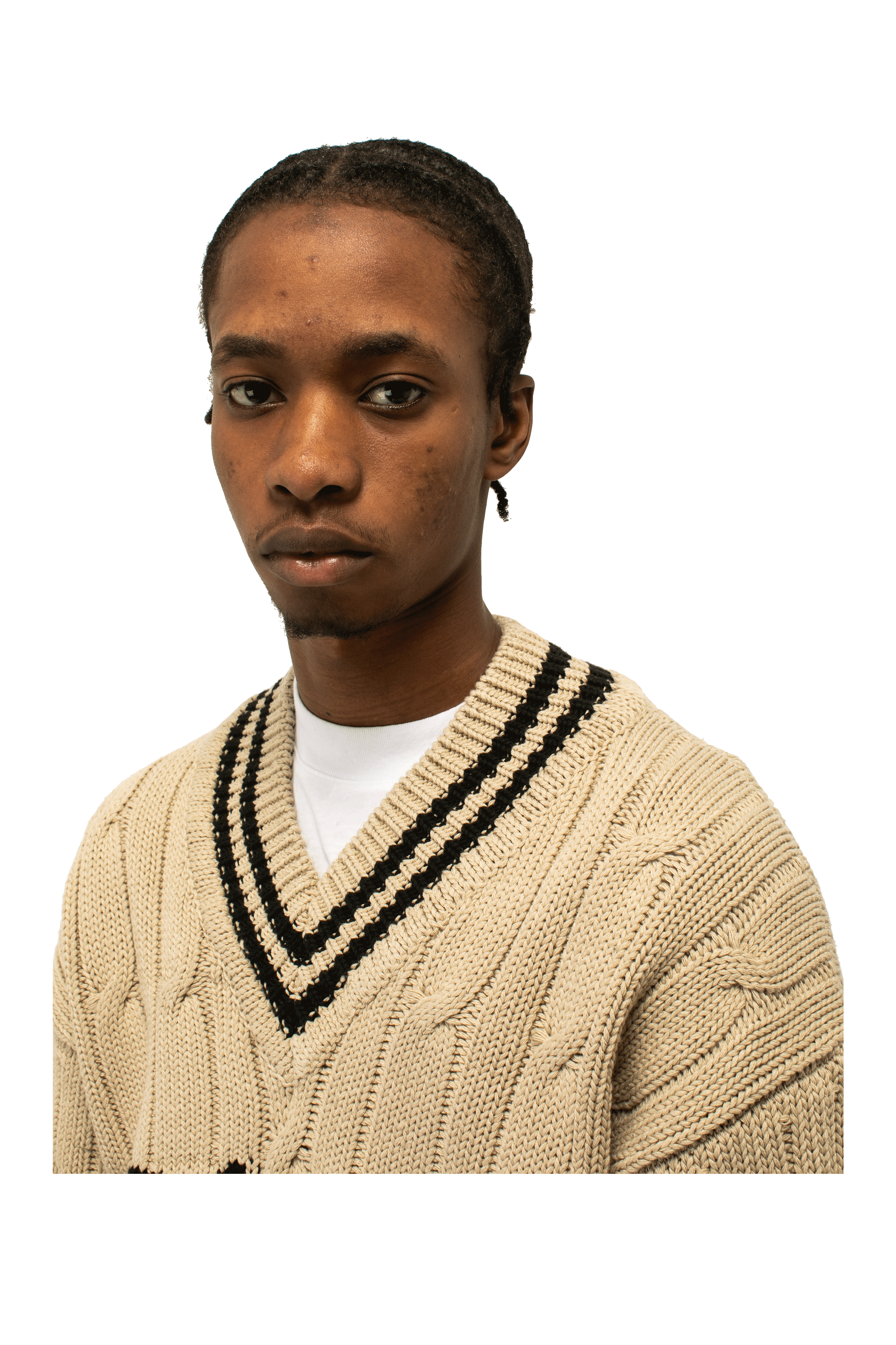 V Neck Letterman
