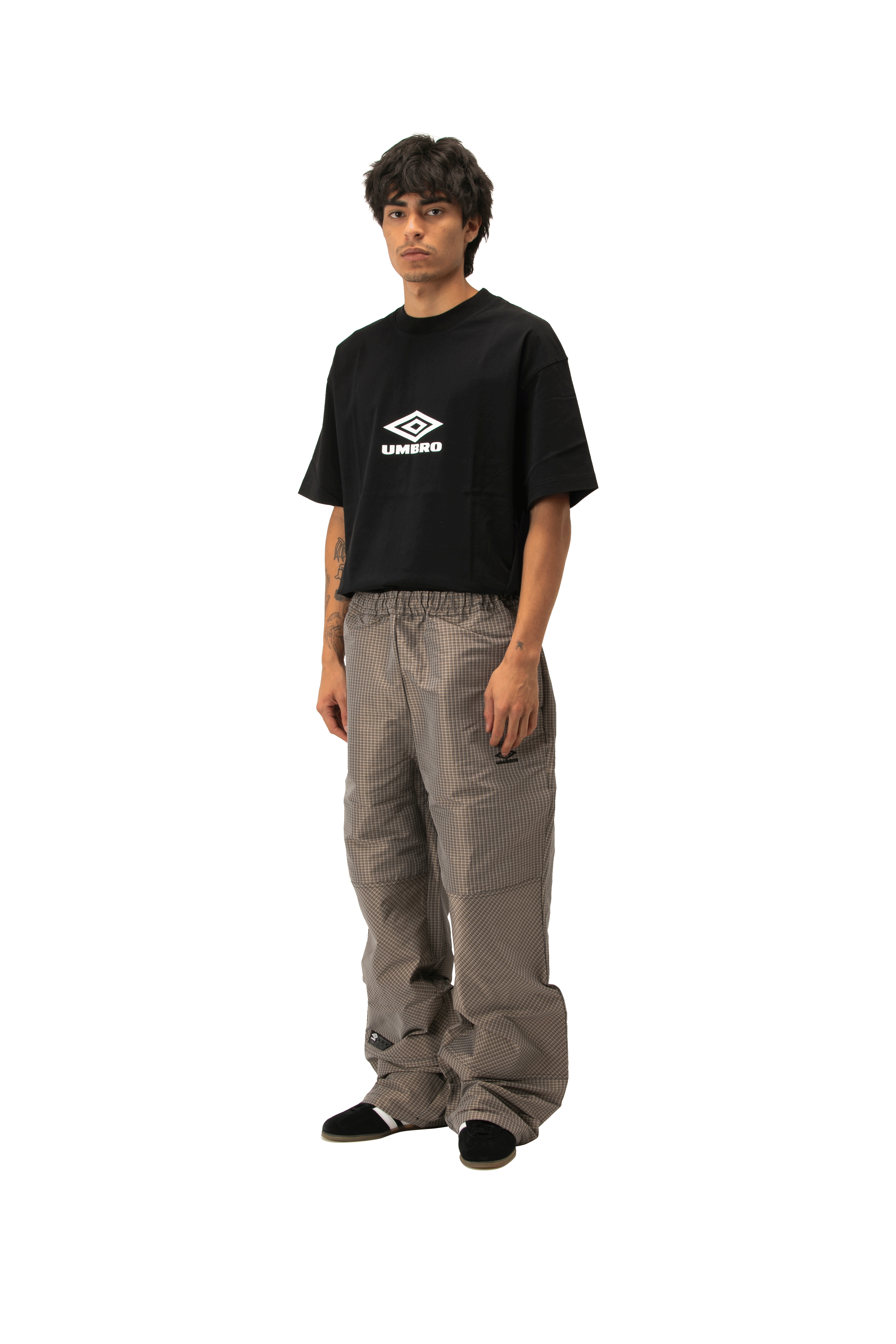 Check Track Pant