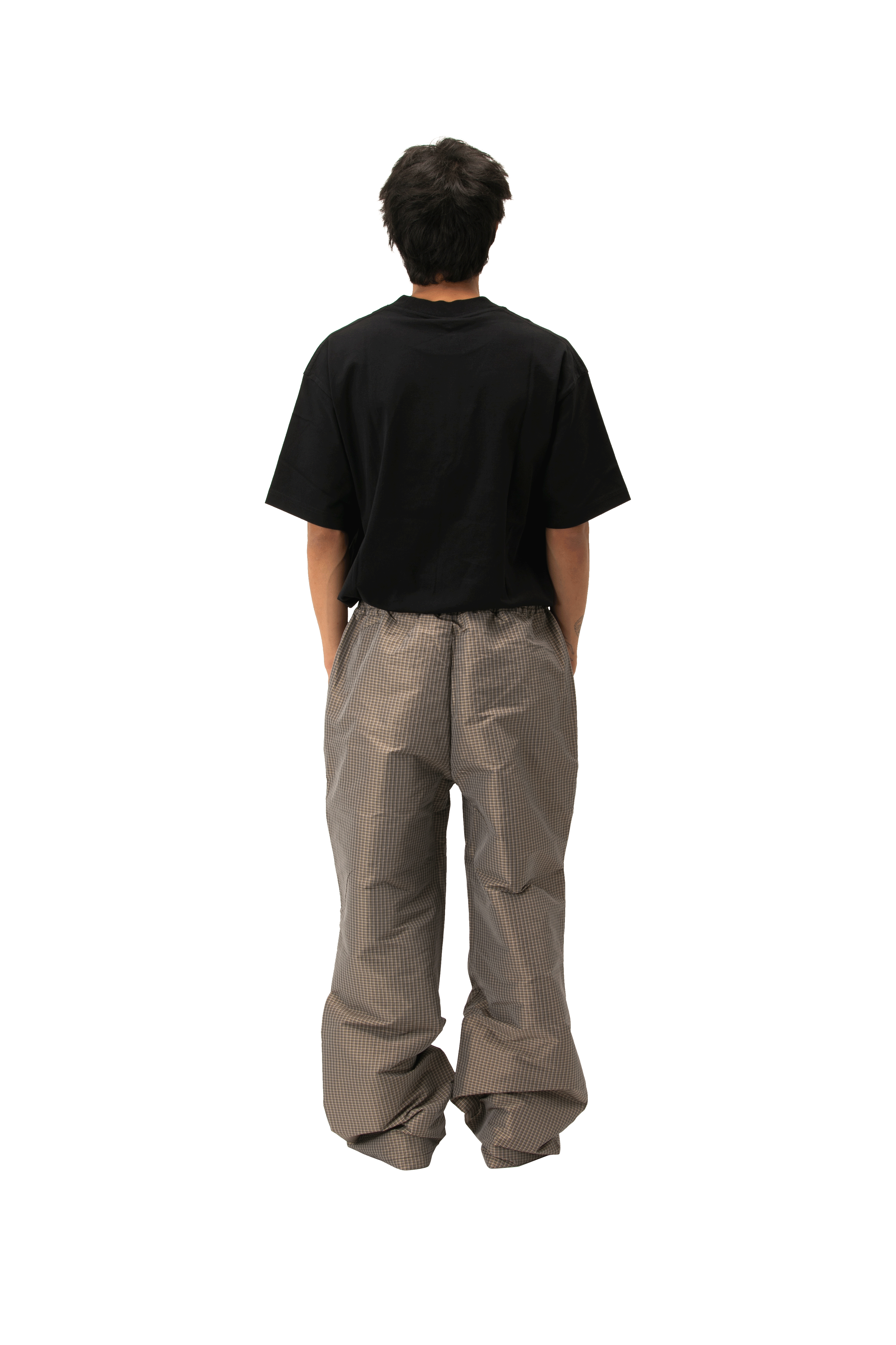 Check Track Pant