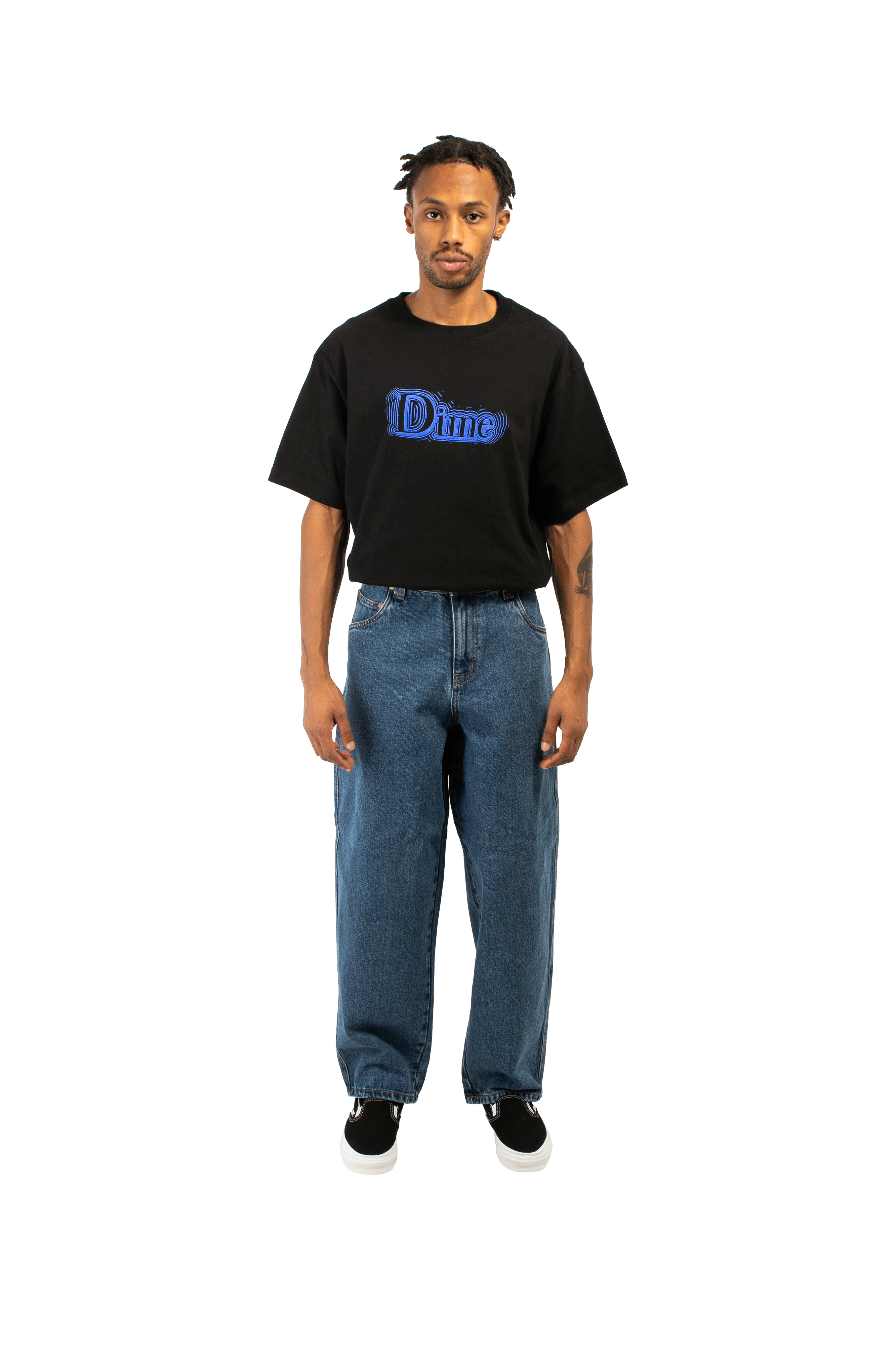 Classic Baggy Denim Pants – One Block Down