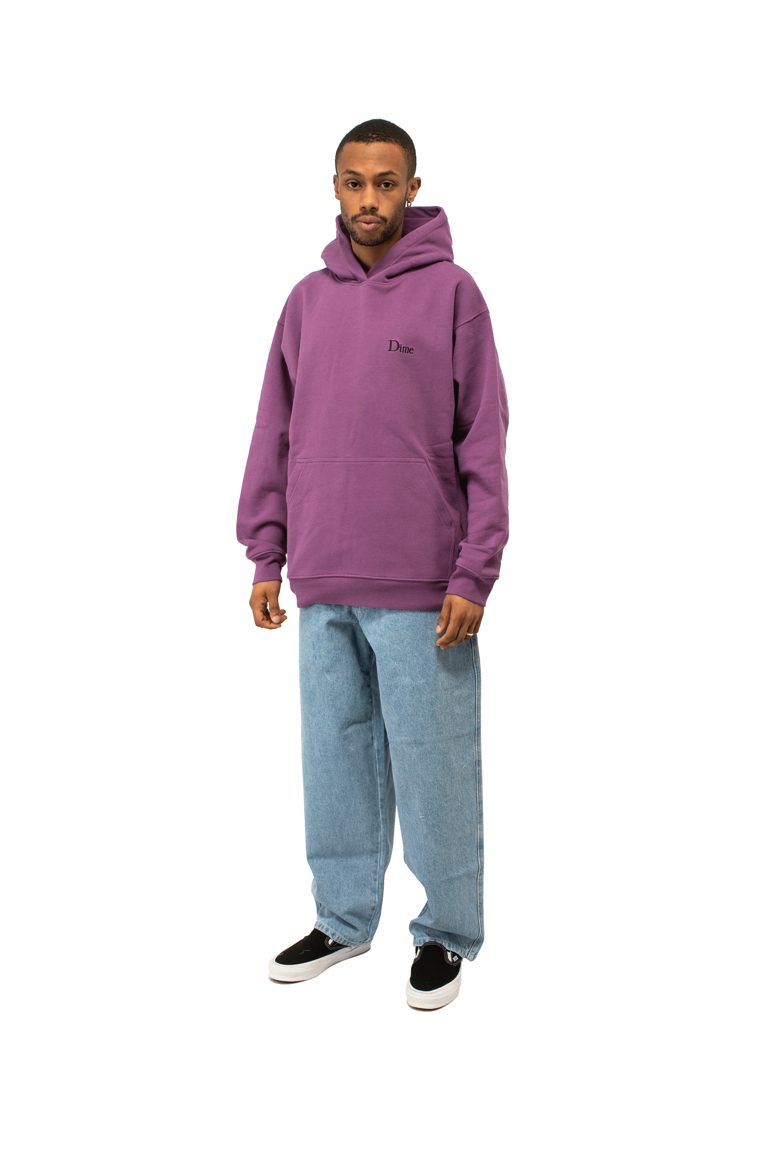 Dime Swearshirt Classic Small Logo Hoodie