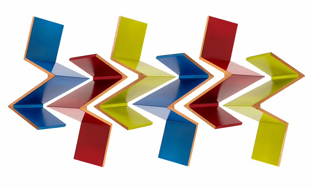 One Block Down x Cassina: "Chromatic Floating Opposites"