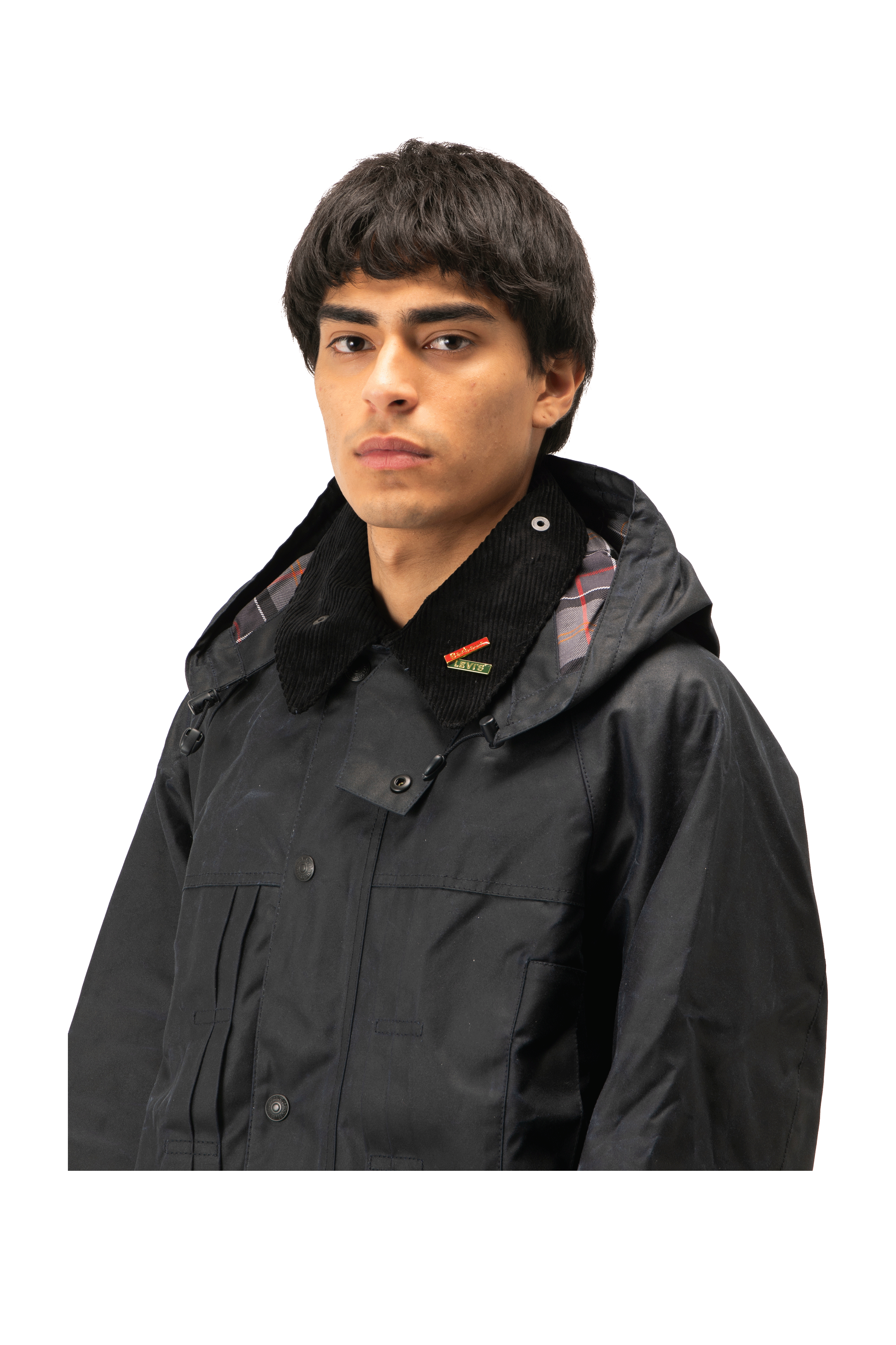 Oversized Bedale Waxed Jacket x Barbour