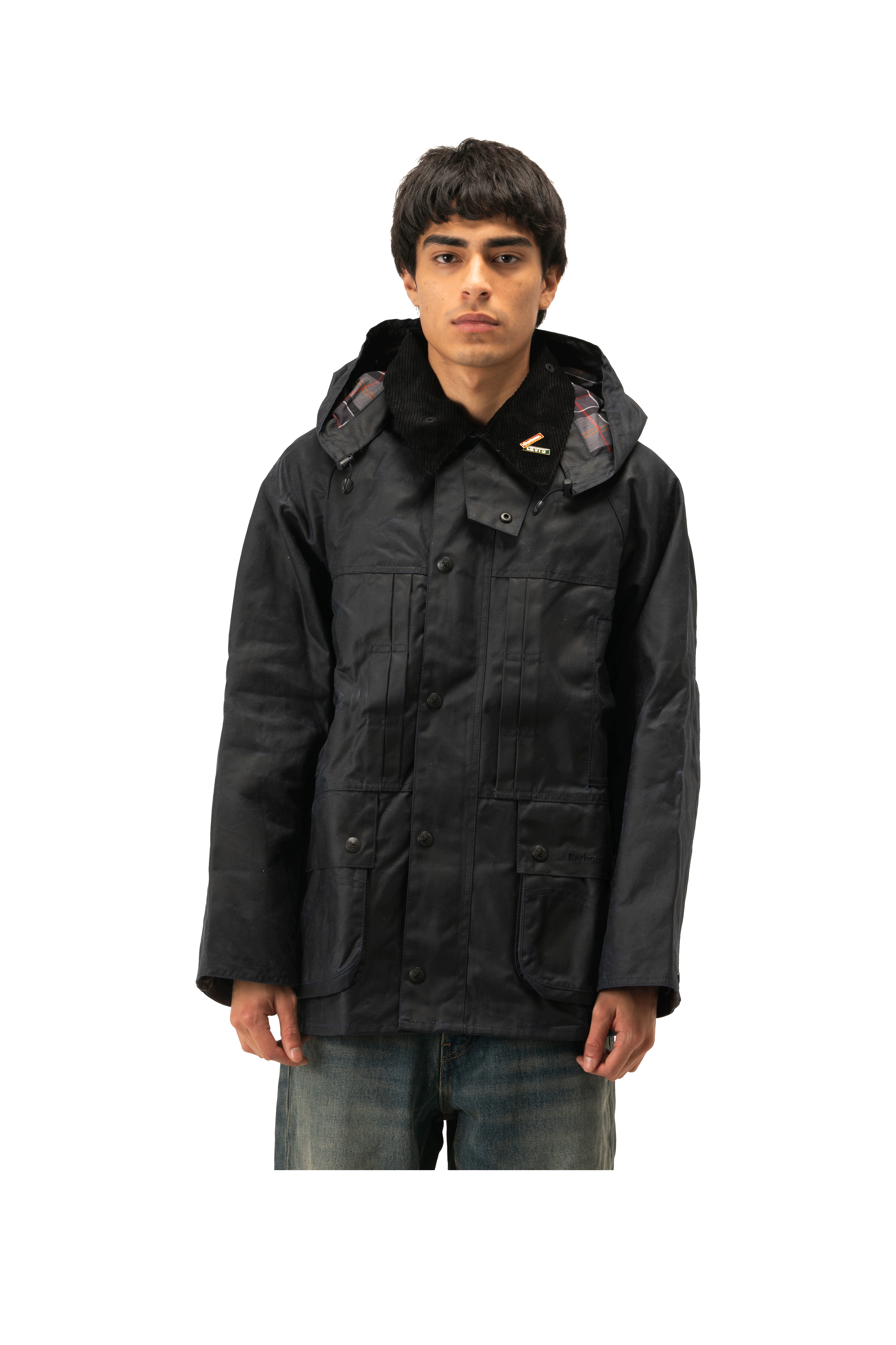 Oversized Bedale Waxed Jacket x Barbour