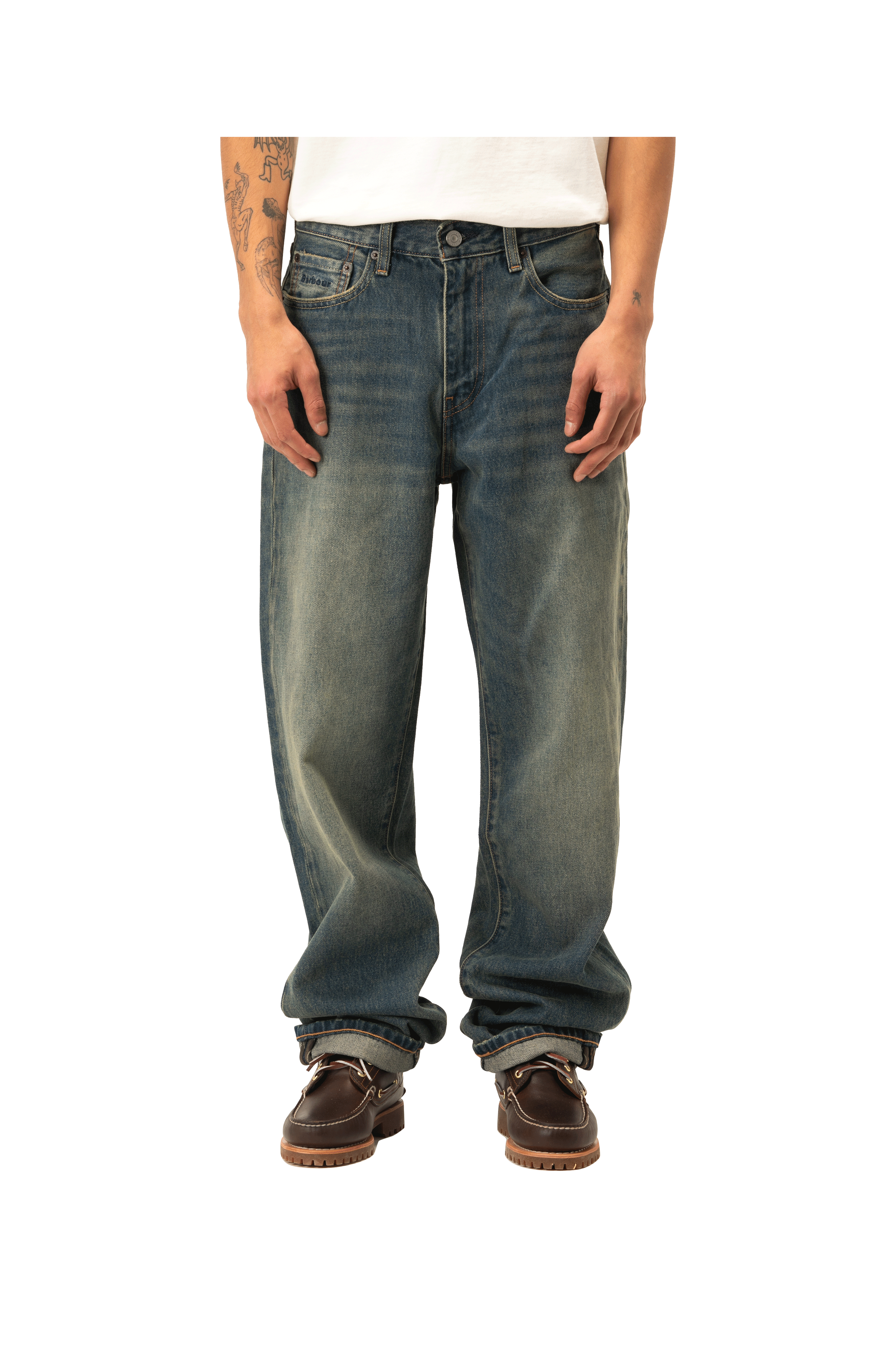 568 Loose Jeans x Barbour