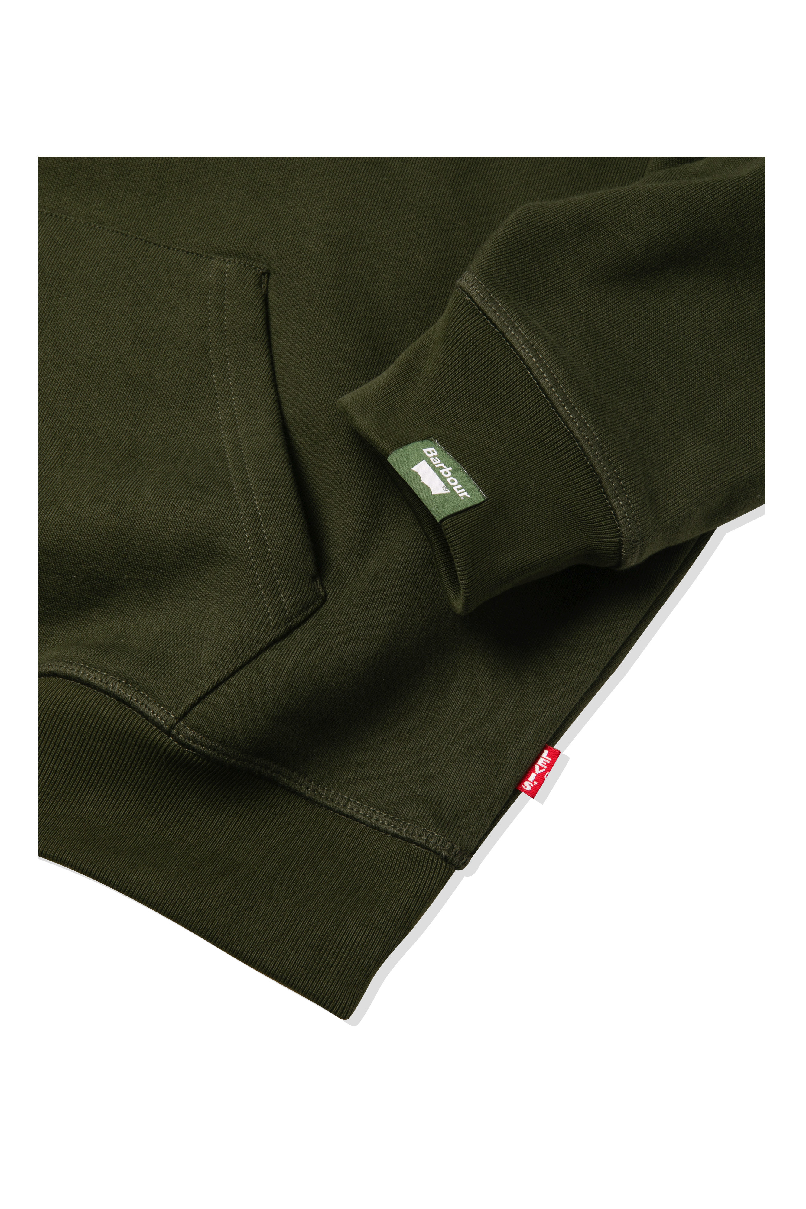 Graphic Hoodie x Barbour