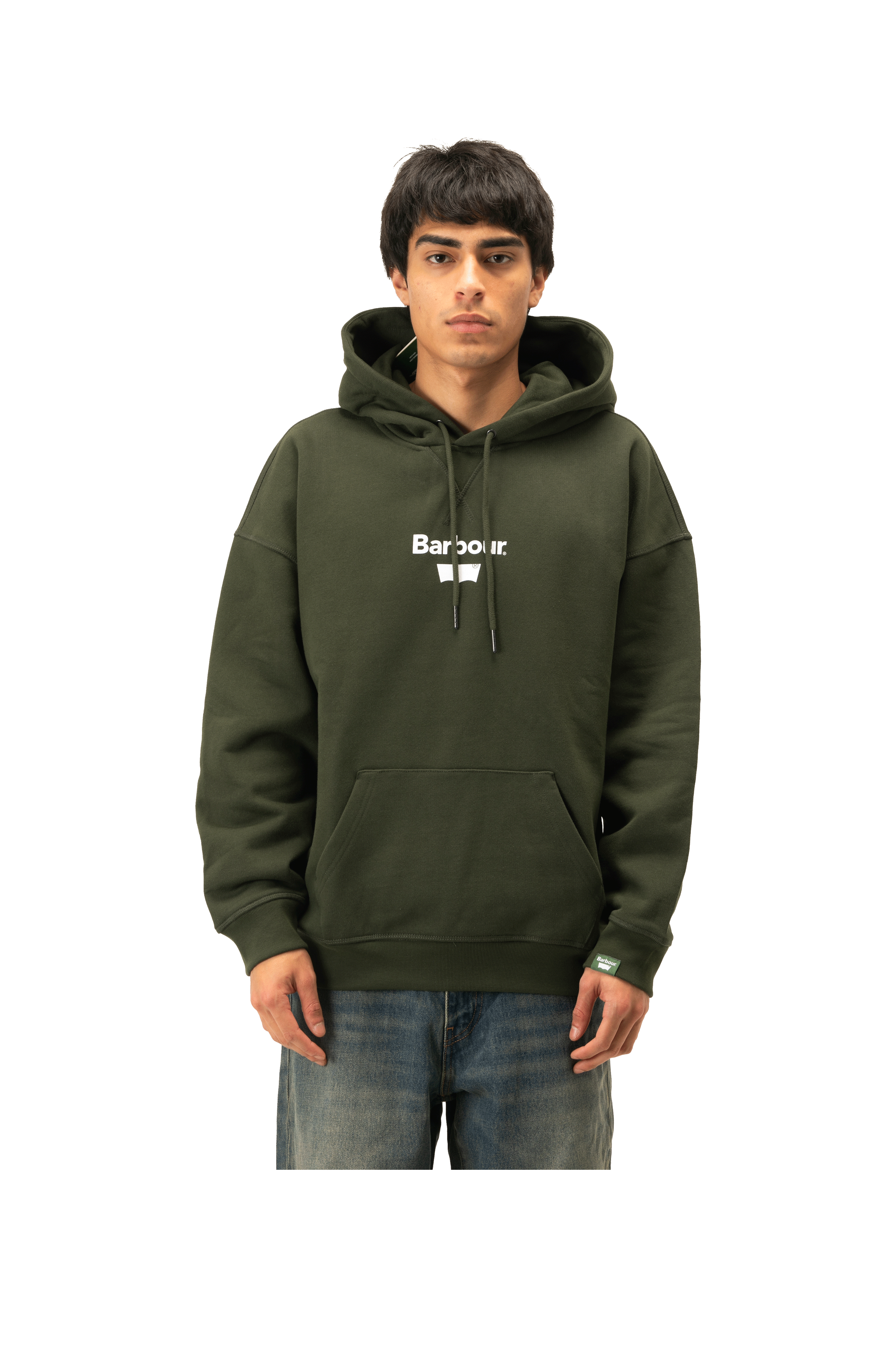 Graphic Hoodie x Barbour