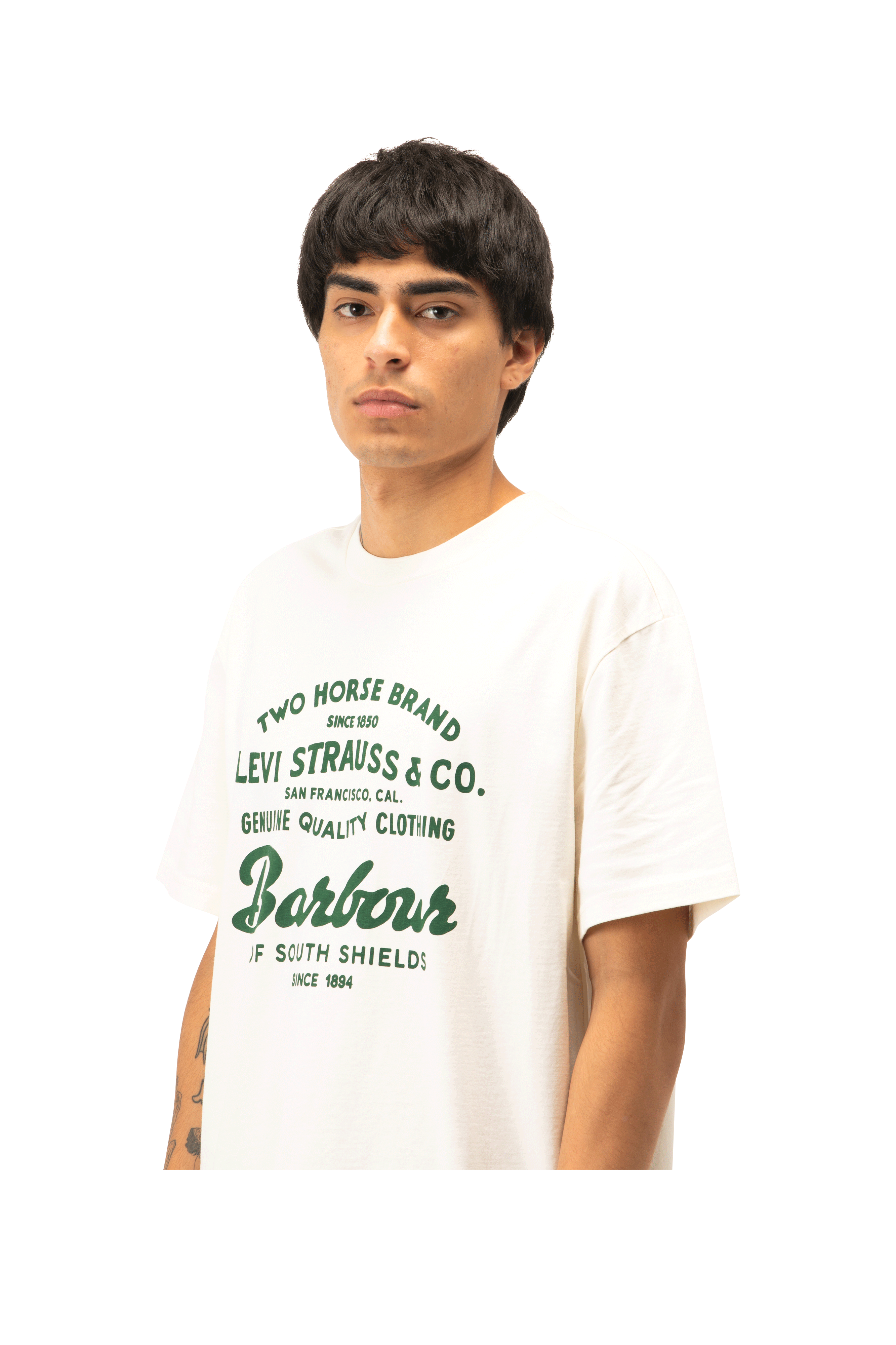 Graphic Tee x Barbour