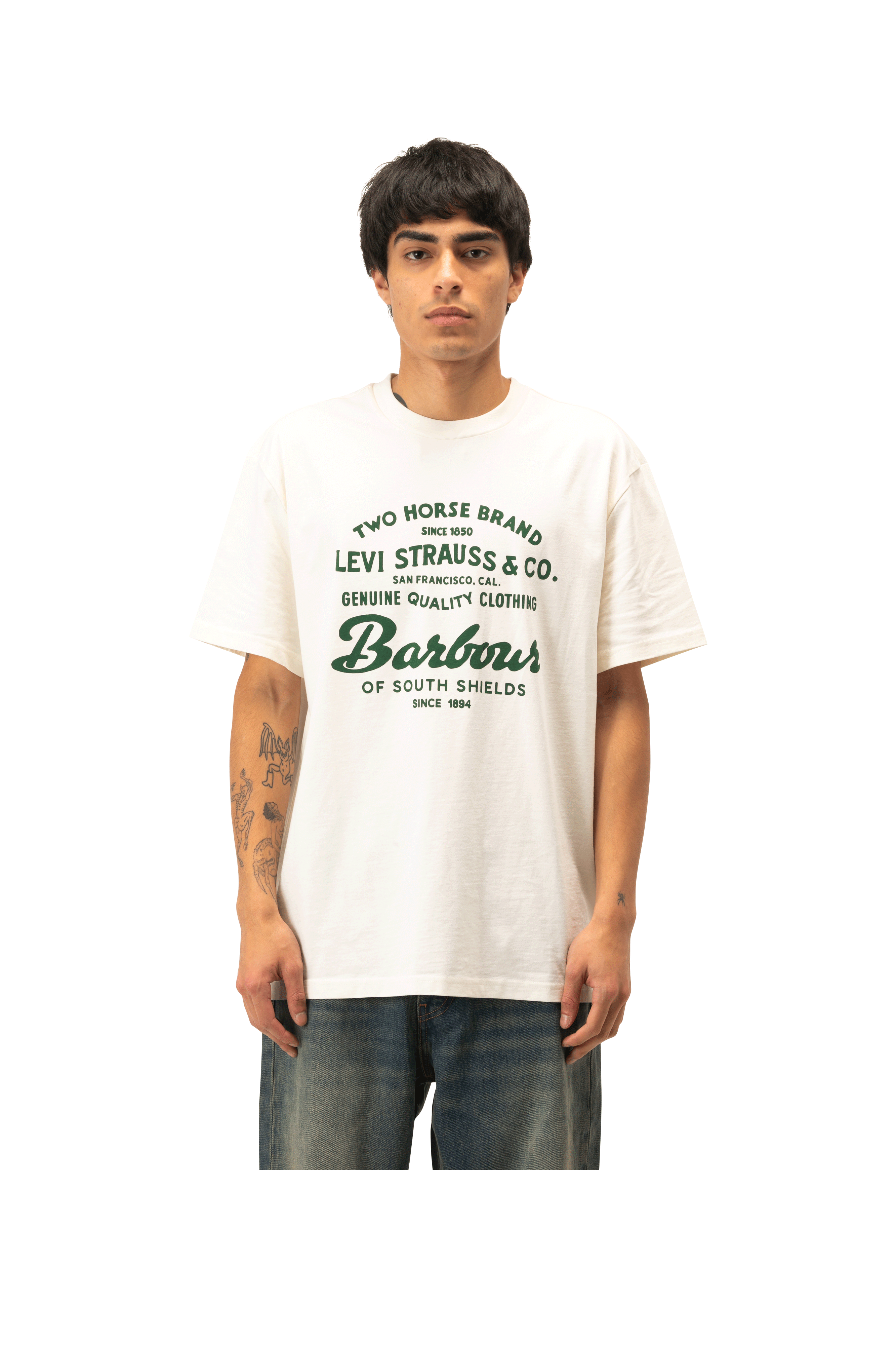 Graphic Tee x Barbour