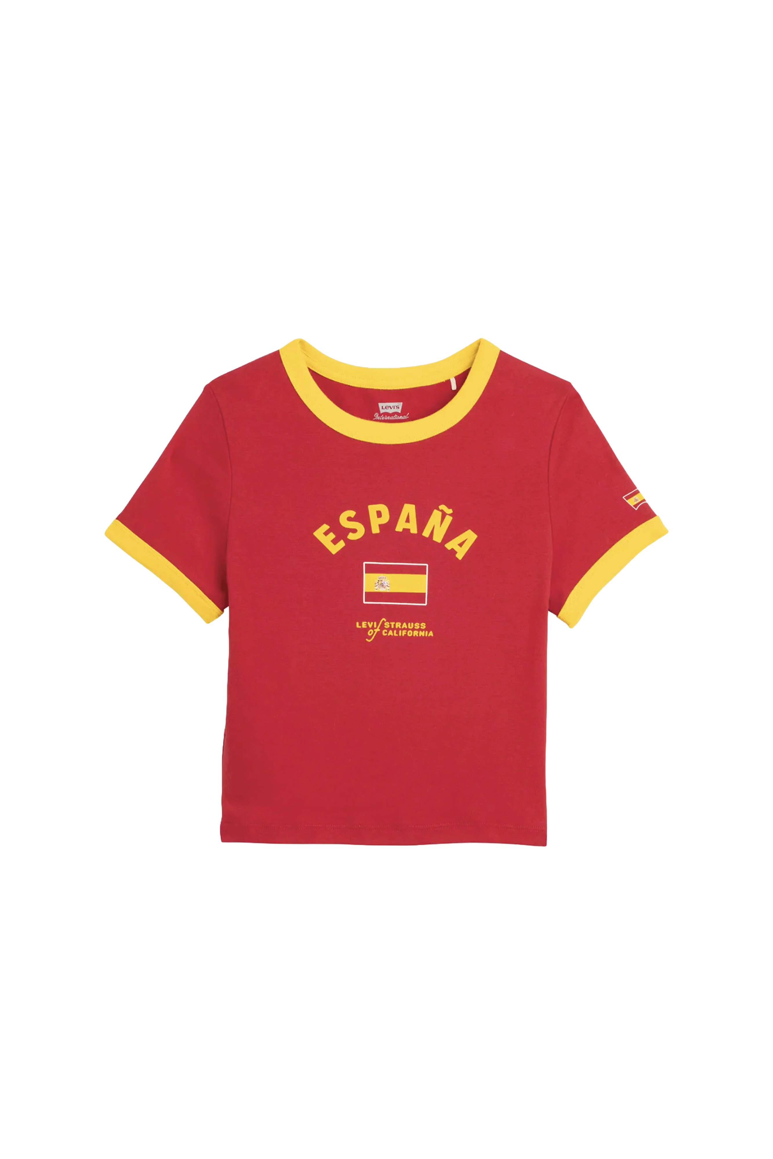 Retro Mini Ringer Tee Spain x FIFA World Cup