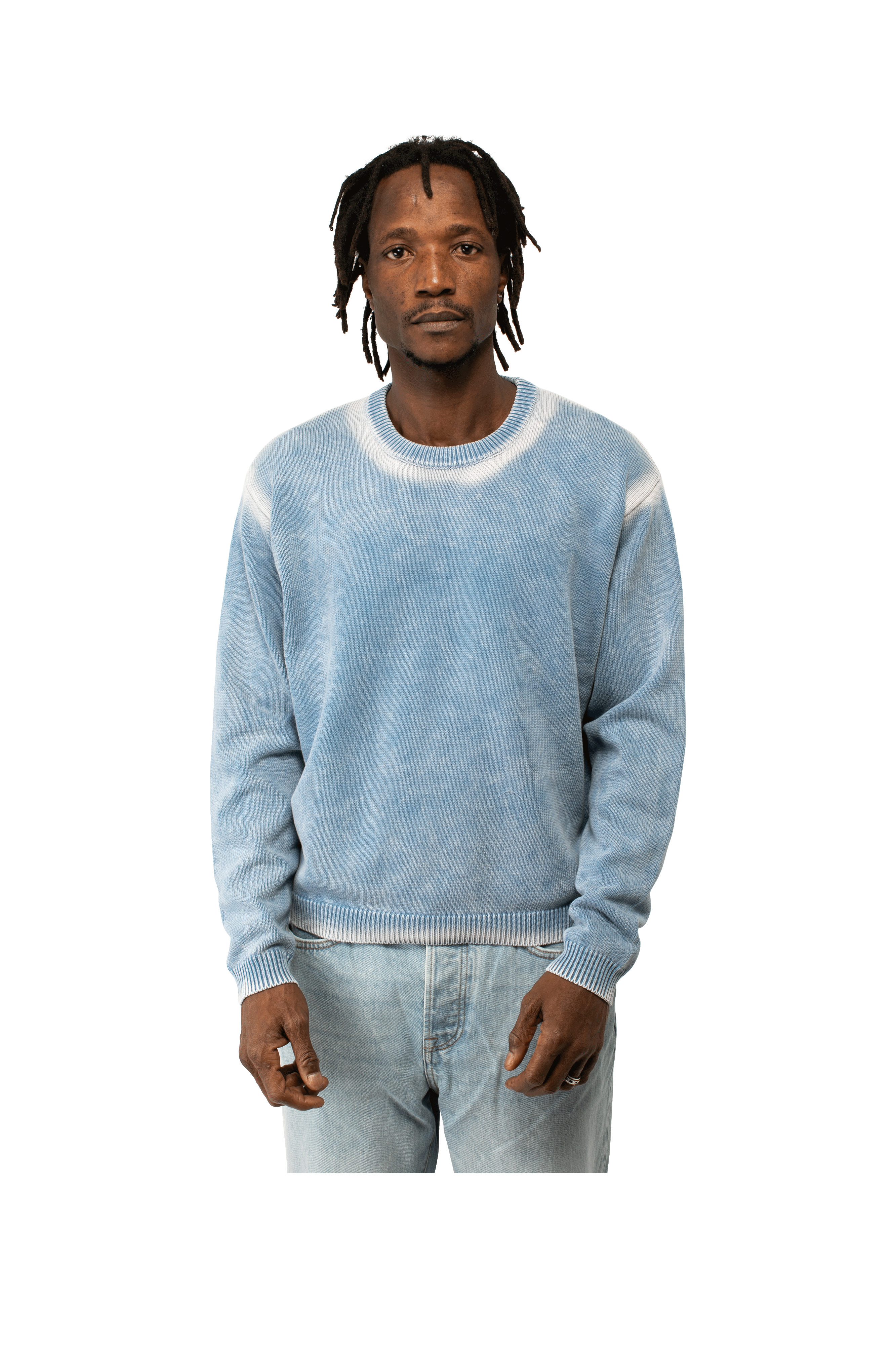 Faded Cotton Crew