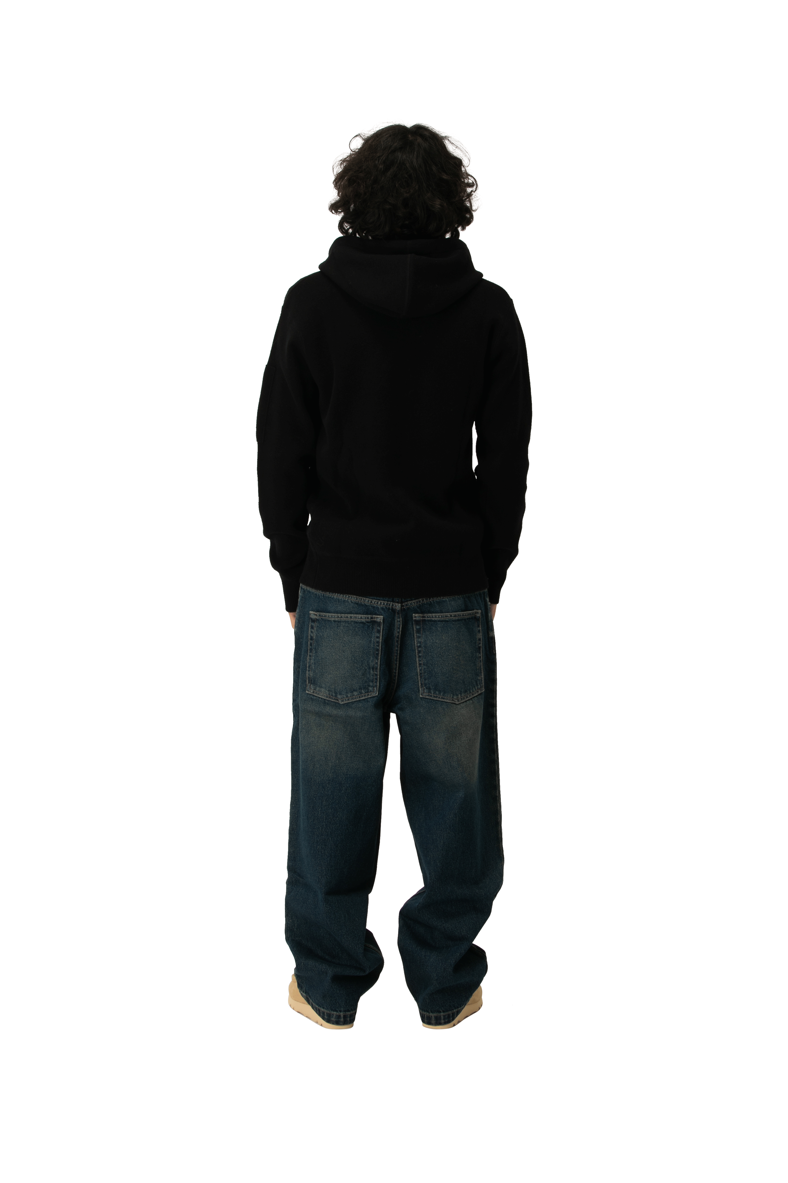 Lambswool Hooded Sweatshirt