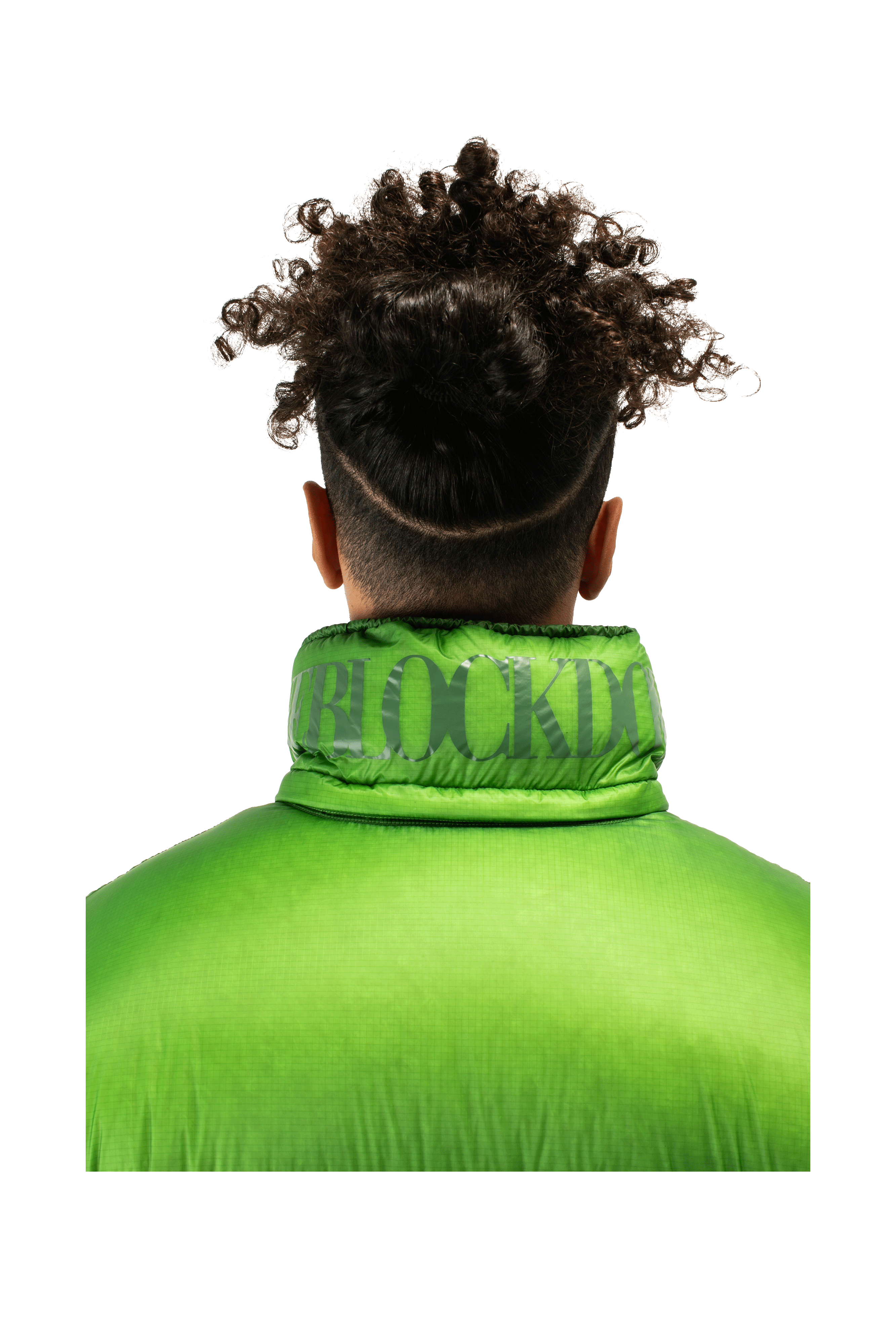 D.D. Shell Short Down Jacket "Fern" x One Block Down.